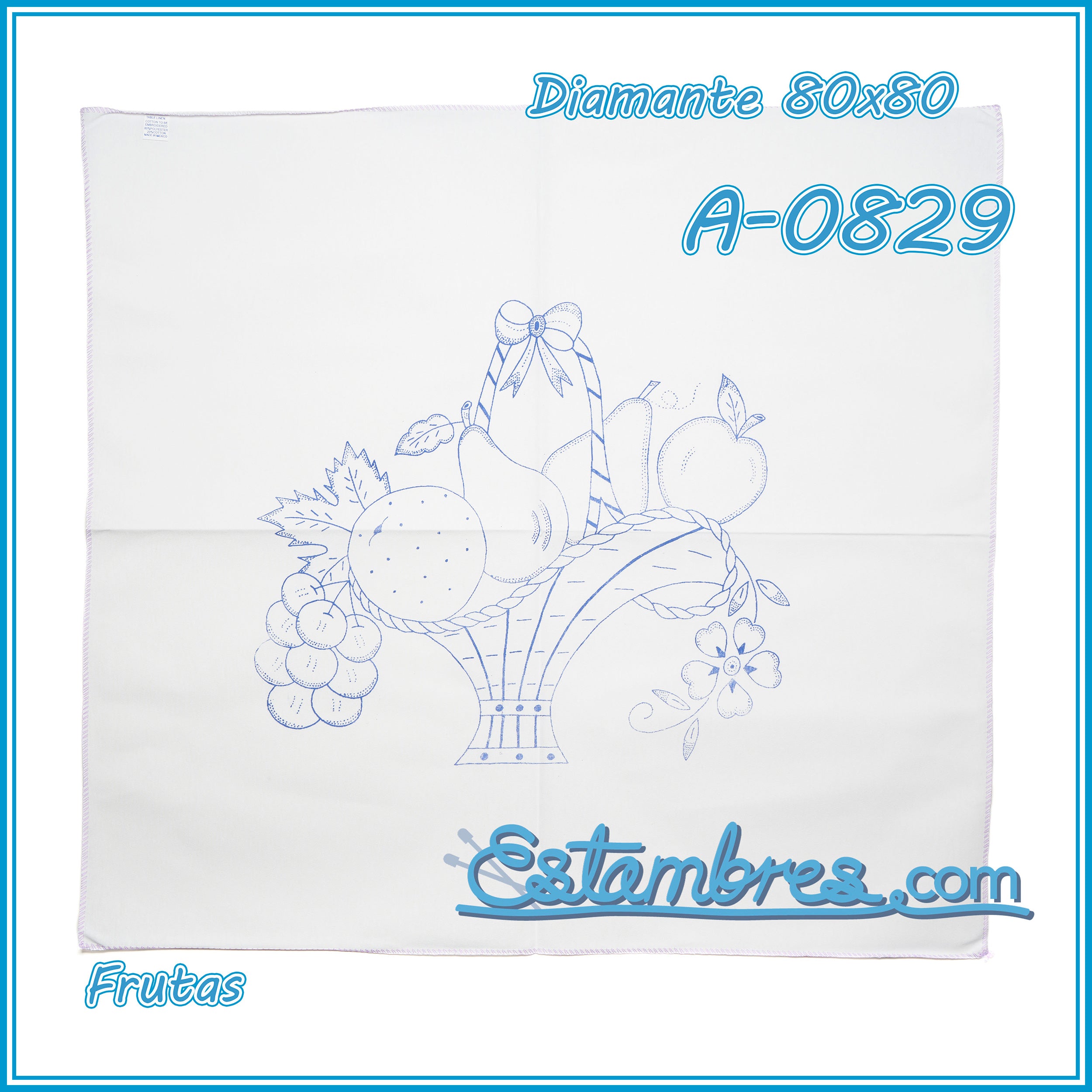 FRUTAS - Diamante [80x80cm]