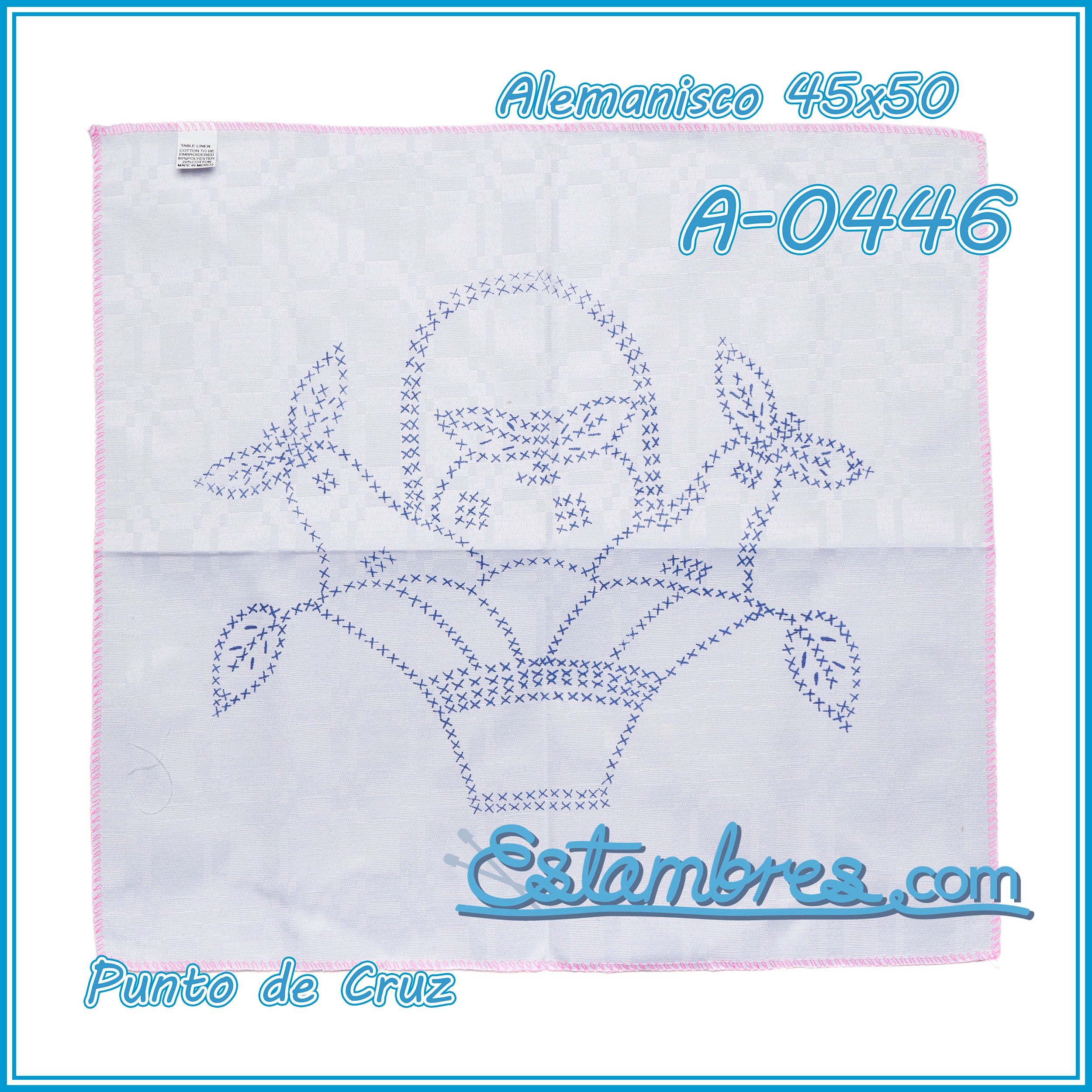 PUNTO de CRUZ - Alemanisco [45x50cm]