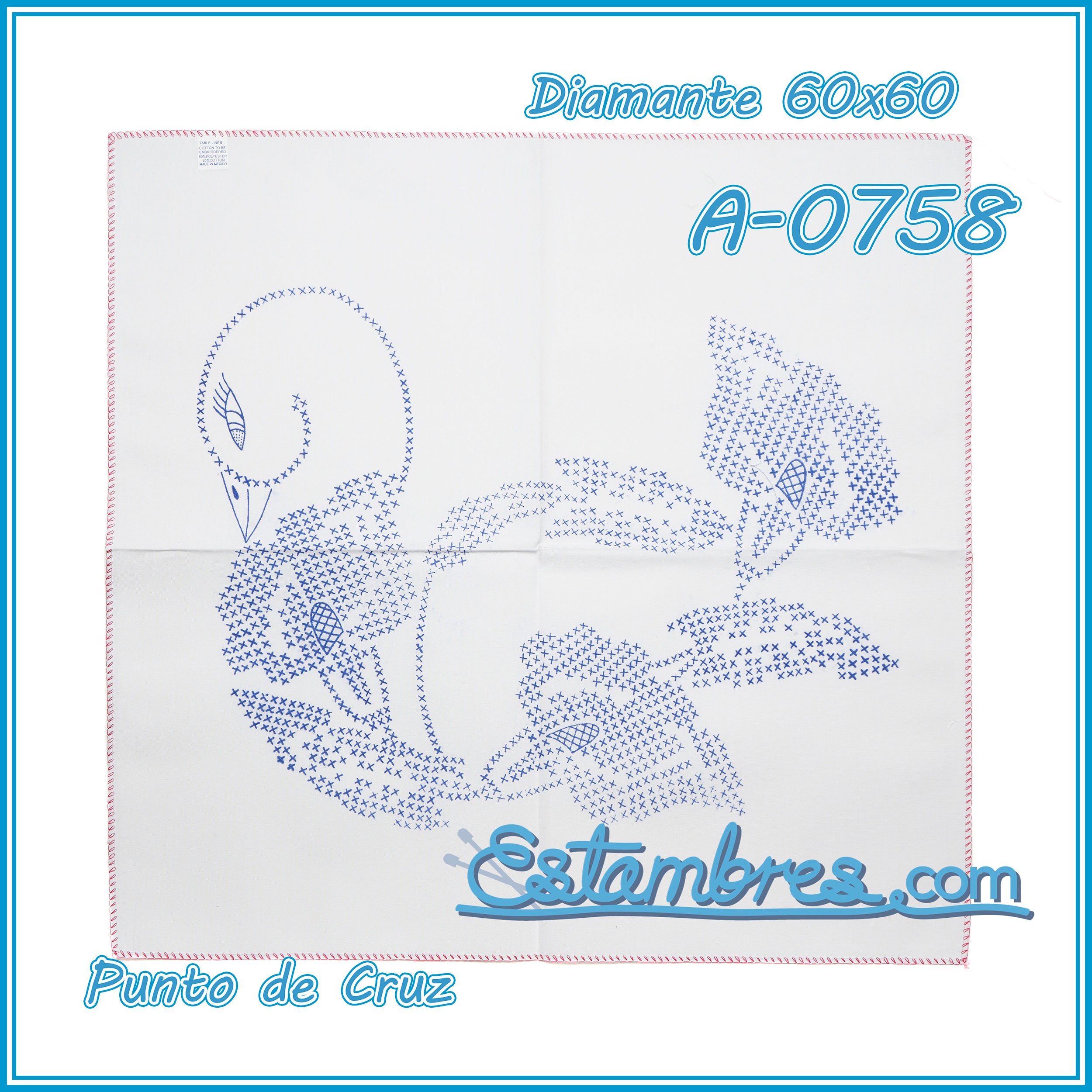 PUNTO de CRUZ - Diamante [60x60cm]