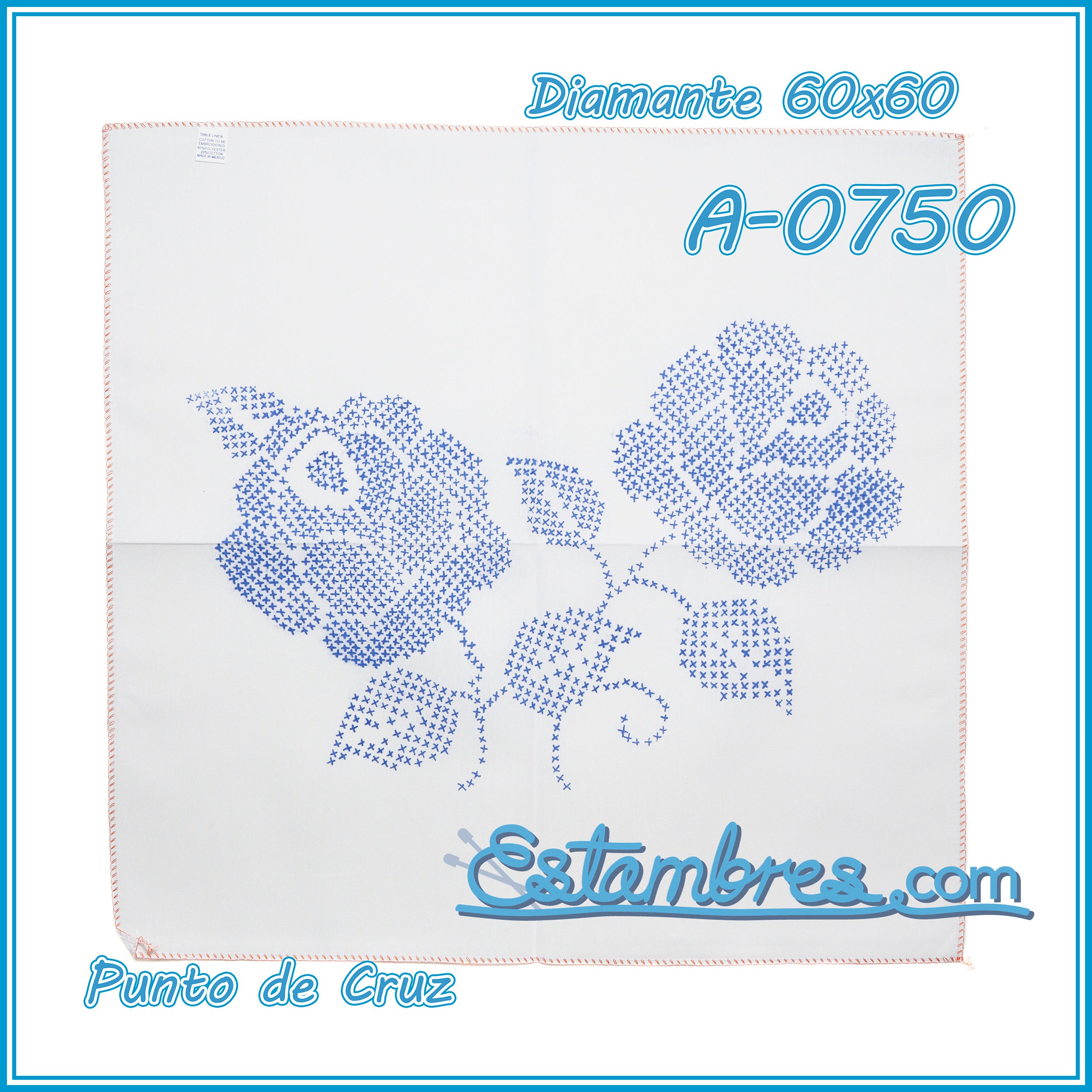 PUNTO de CRUZ - Diamante [60x60cm]