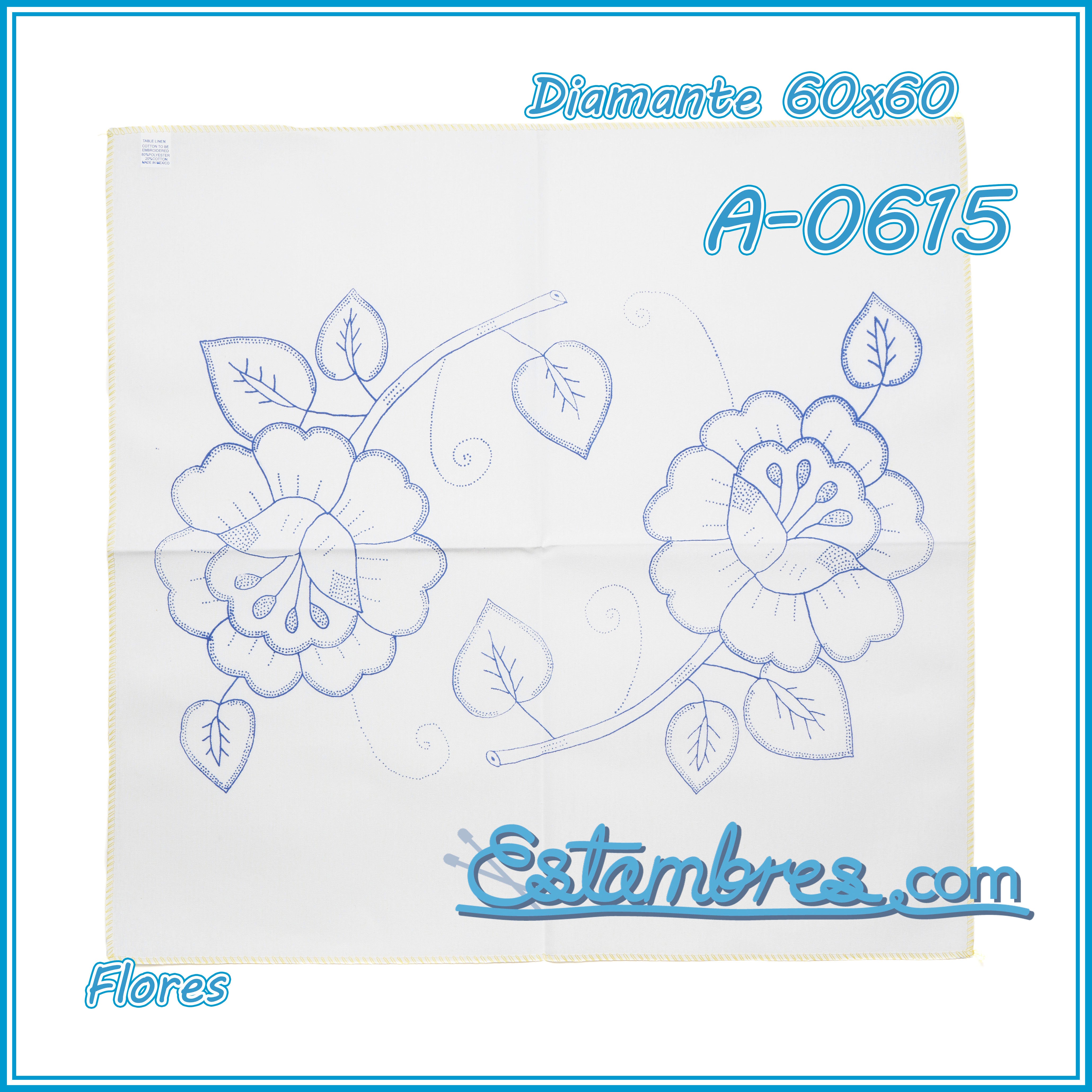 FLORES - Diamante [60x60cm]