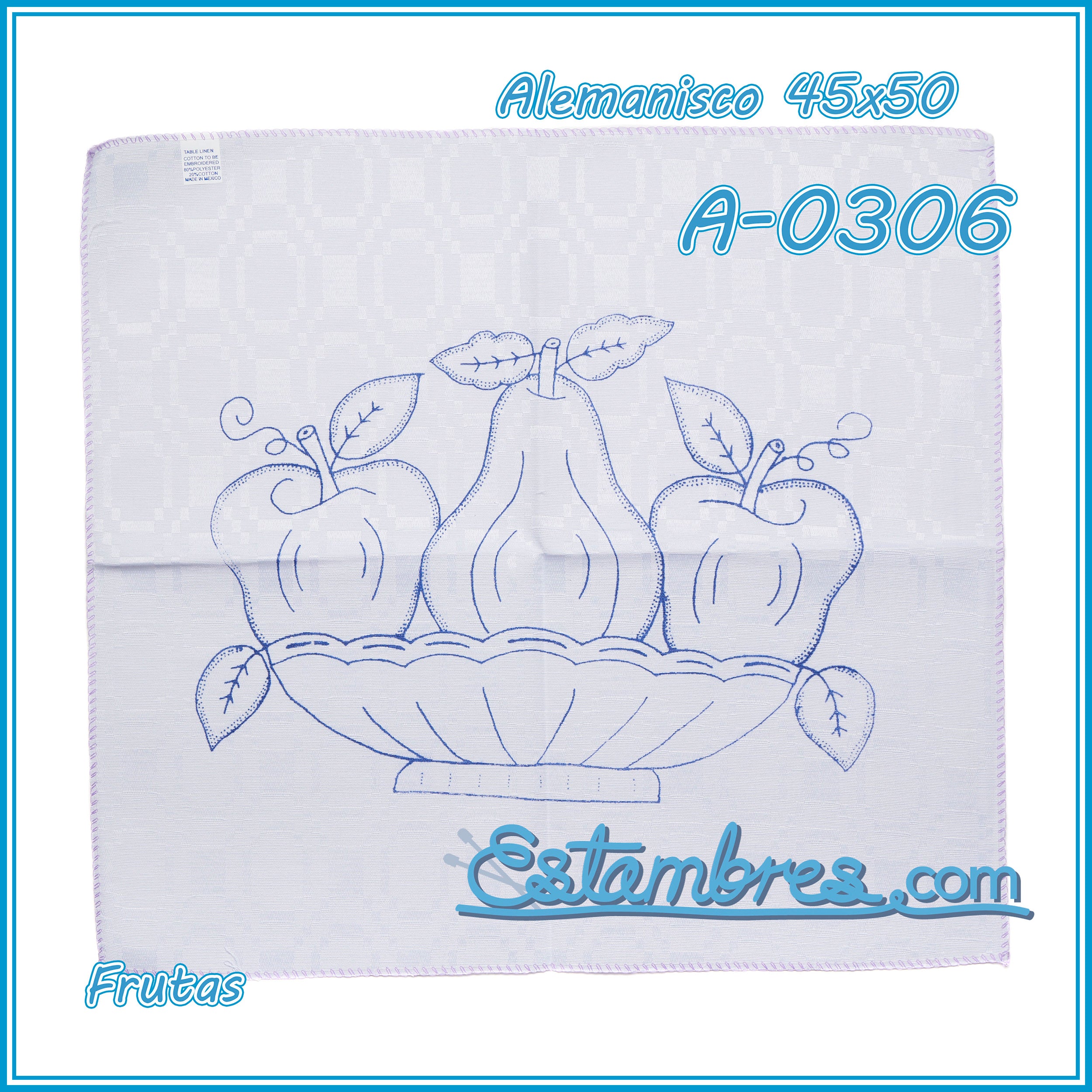 FRUTAS - Alemanisco [45x50cm]