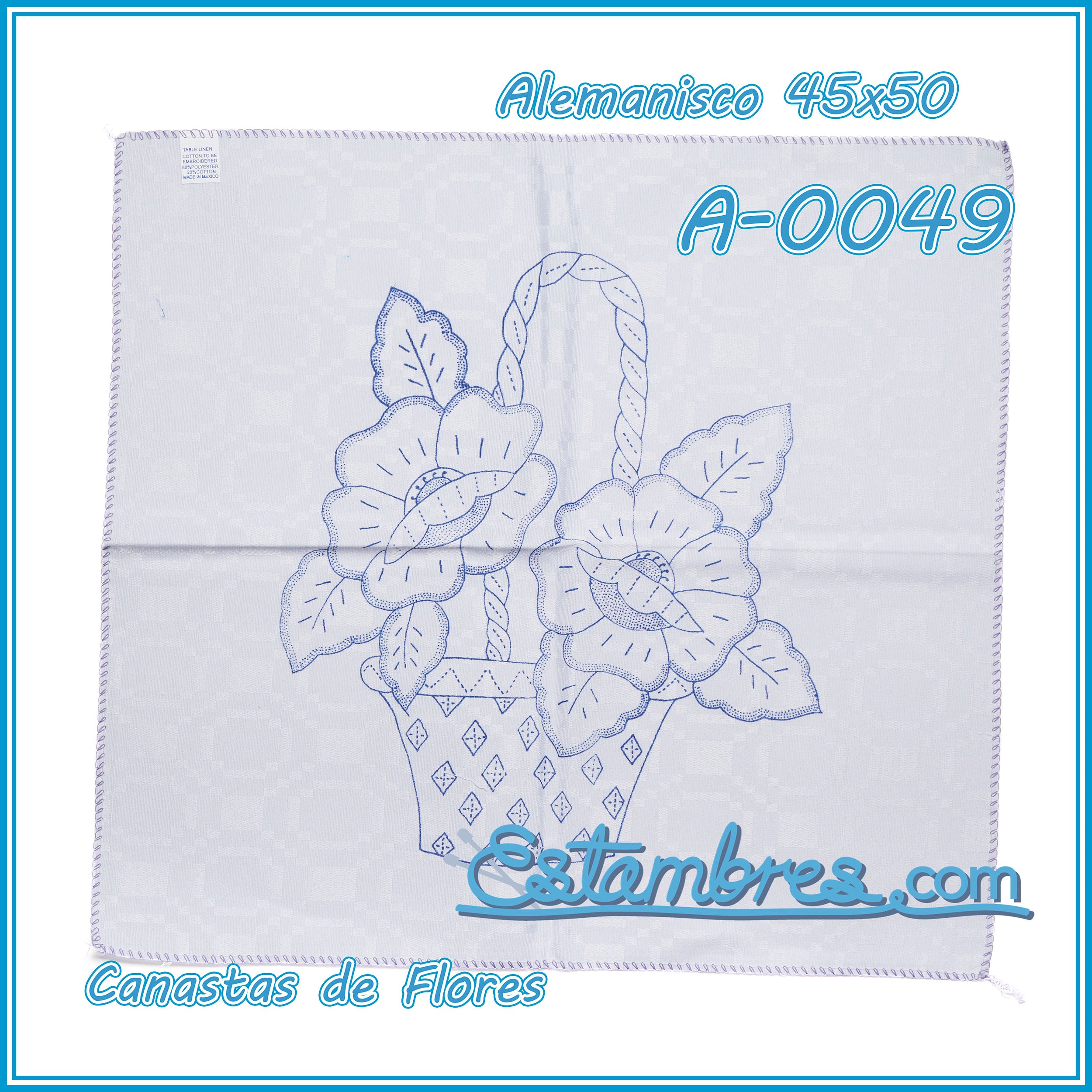 CANASTAS de FLORES - Alemanisco [45x50cm]