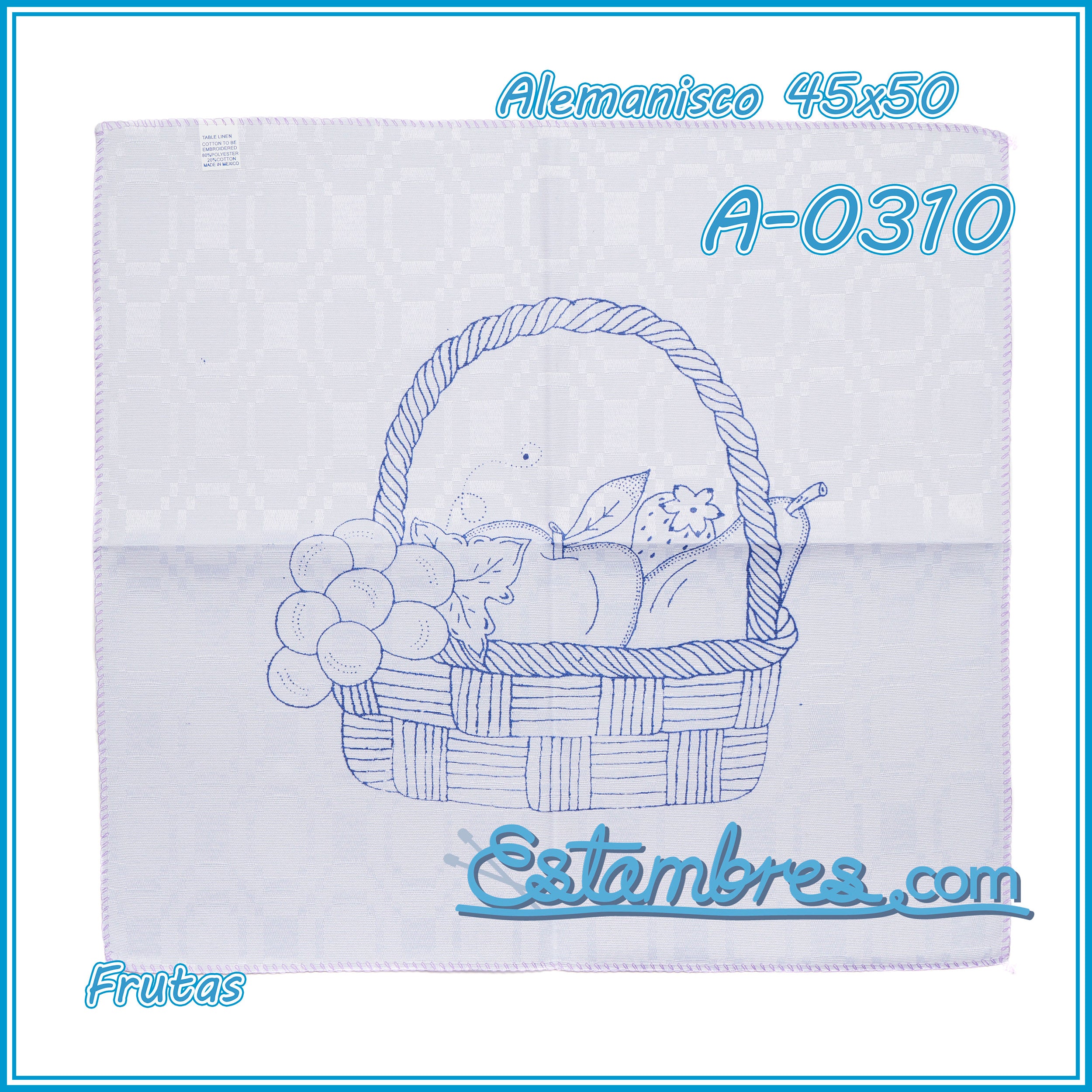 FRUTAS - Alemanisco [45x50cm]