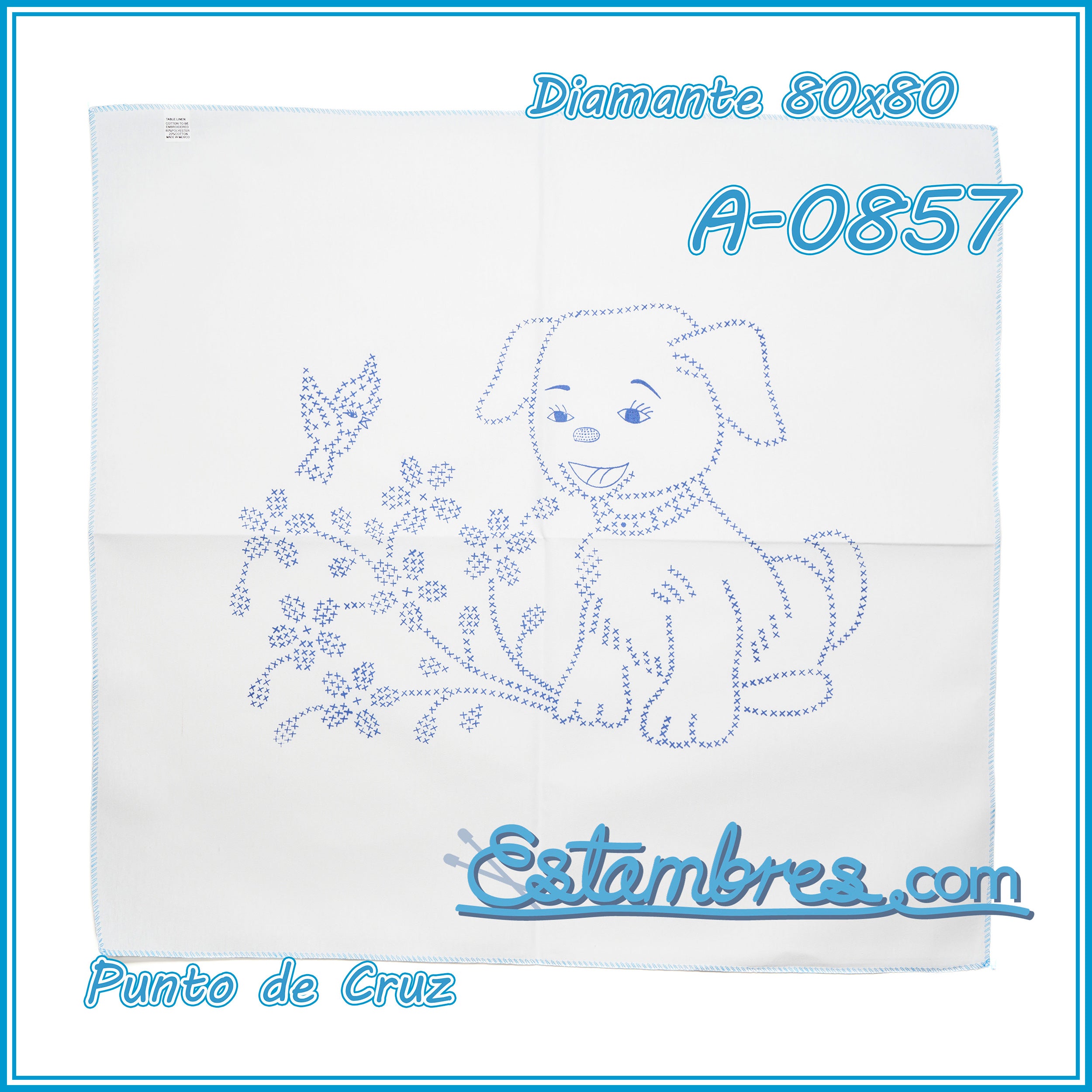 PUNTO de CRUZ - Diamante [80x80cm]