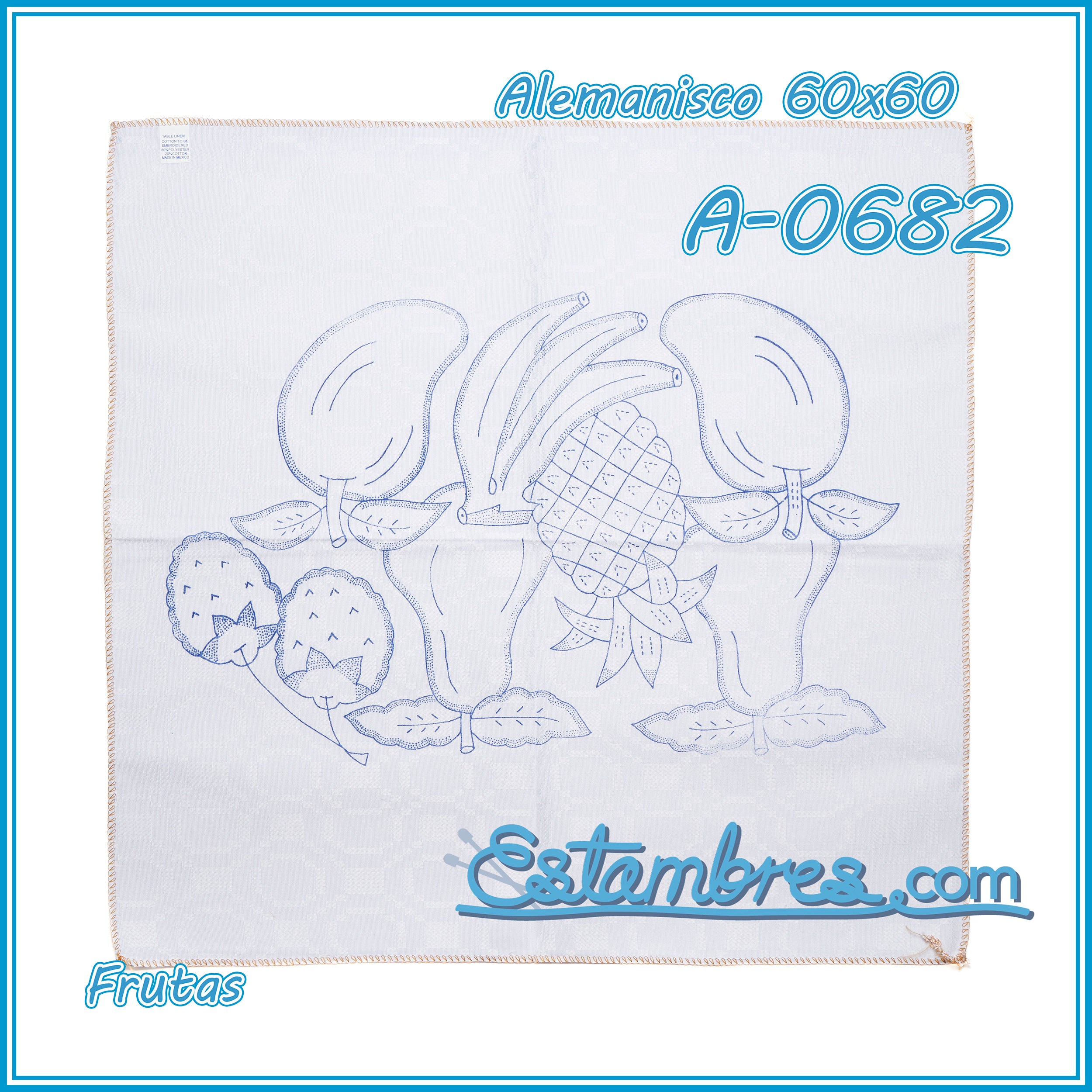 FRUTAS - Alemanisco [60x60cm]
