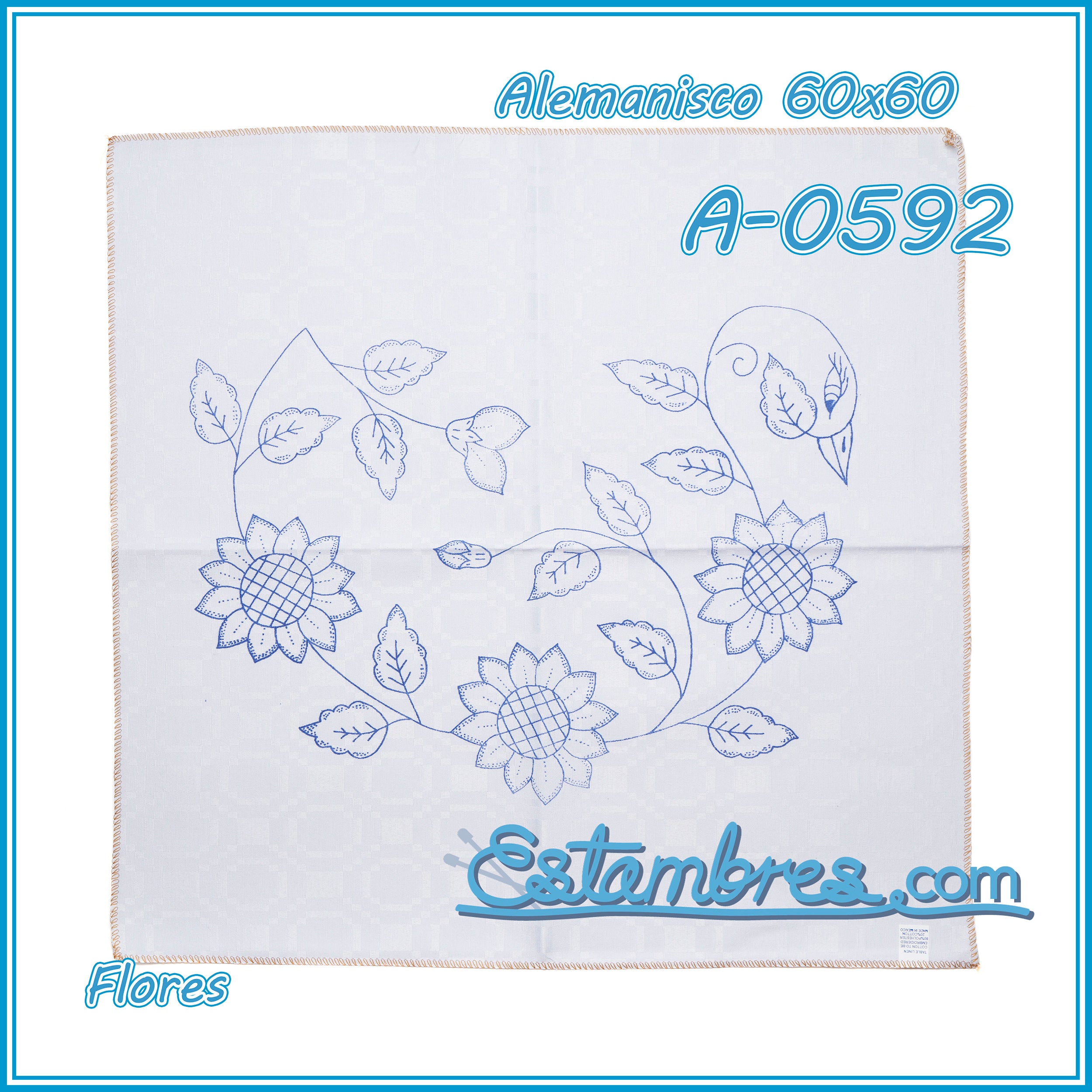 FLORES - Alemanisco [60x60cm]