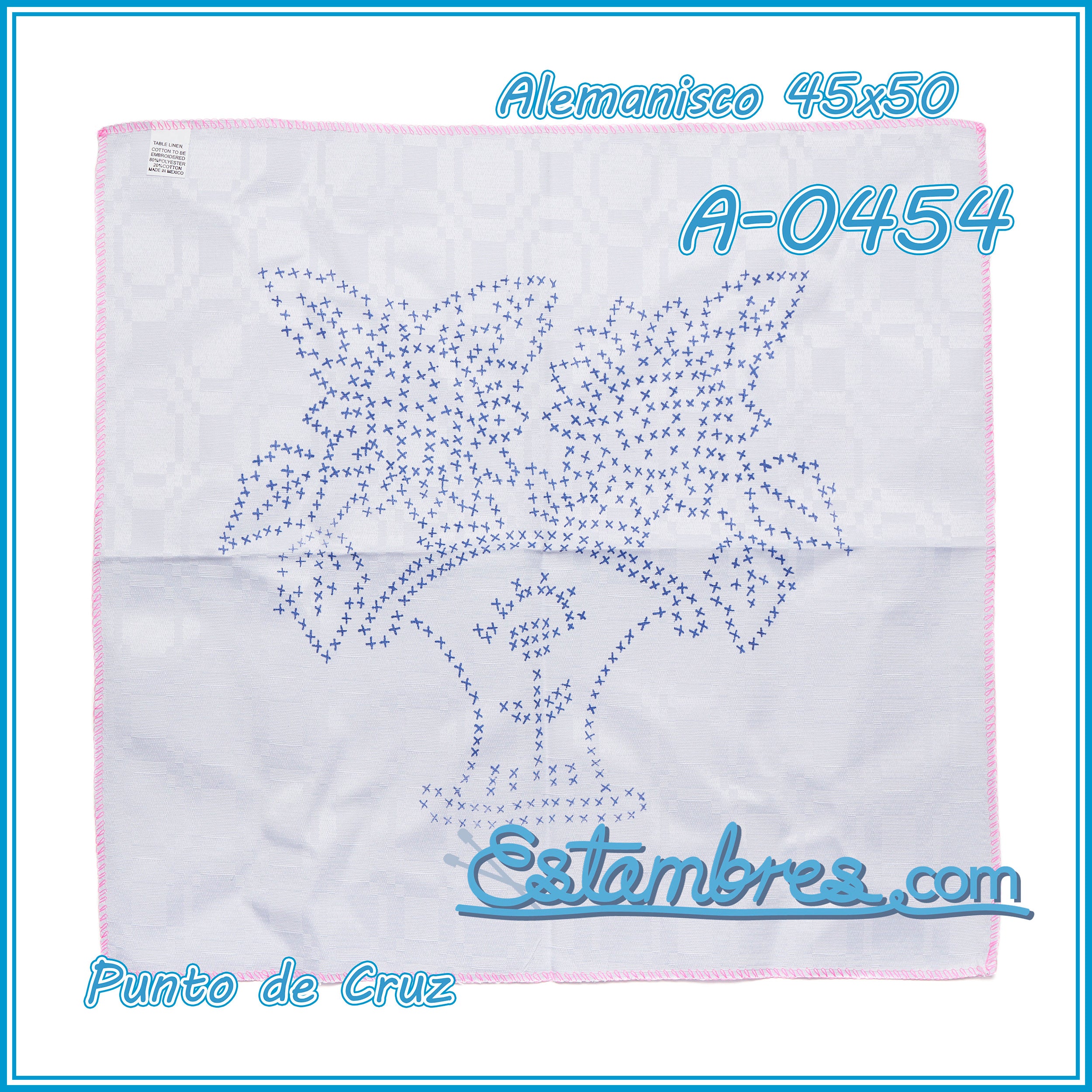 PUNTO de CRUZ - Alemanisco [45x50cm]