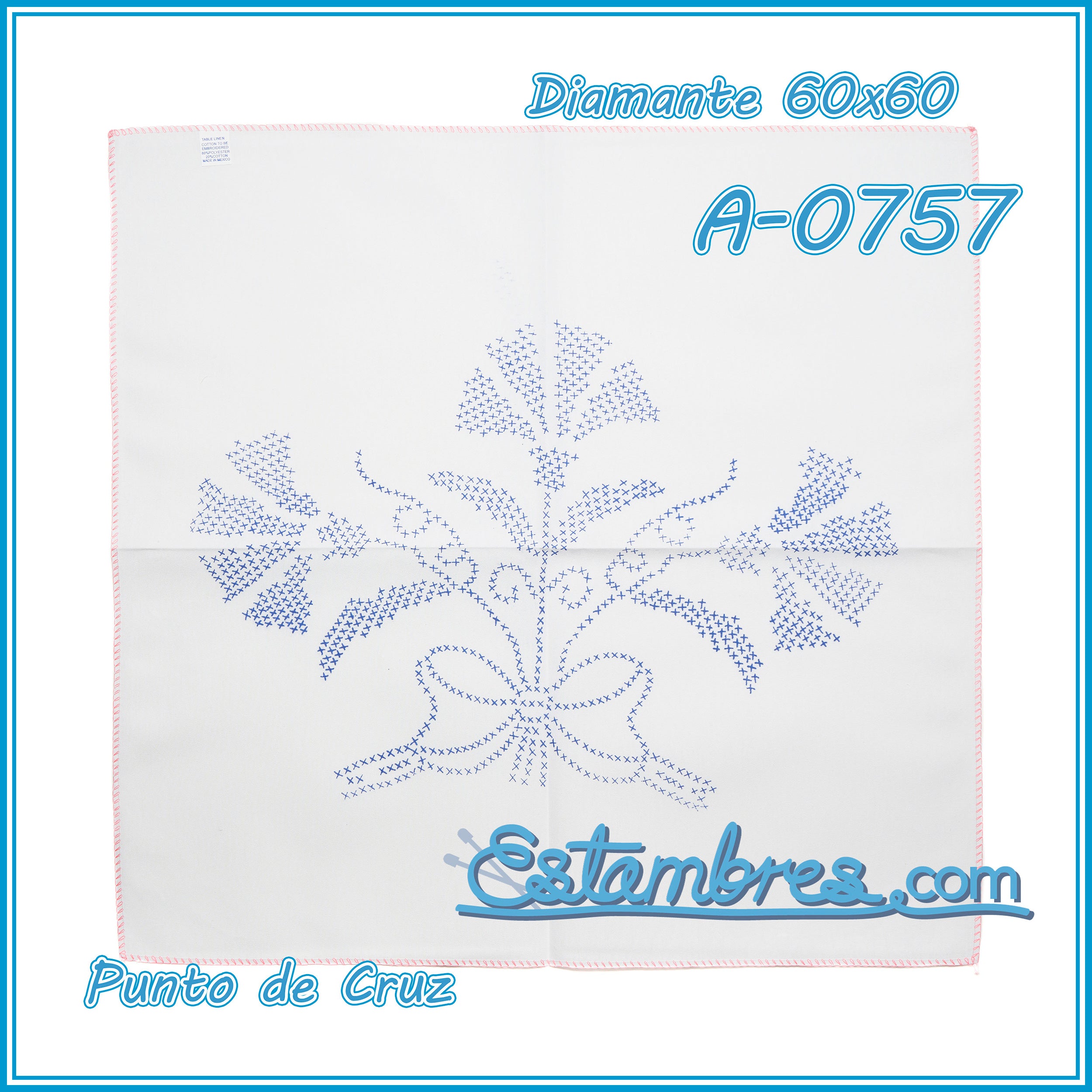 PUNTO de CRUZ - Diamante [60x60cm]