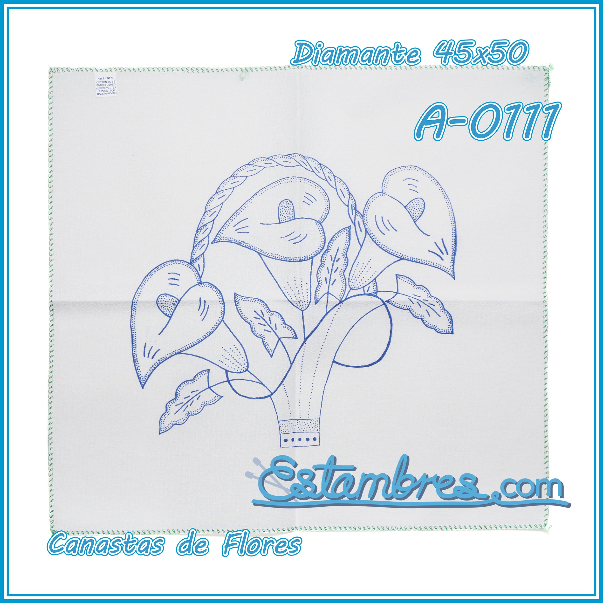CANASTAS de FLORES - Diamante [45x50cm]