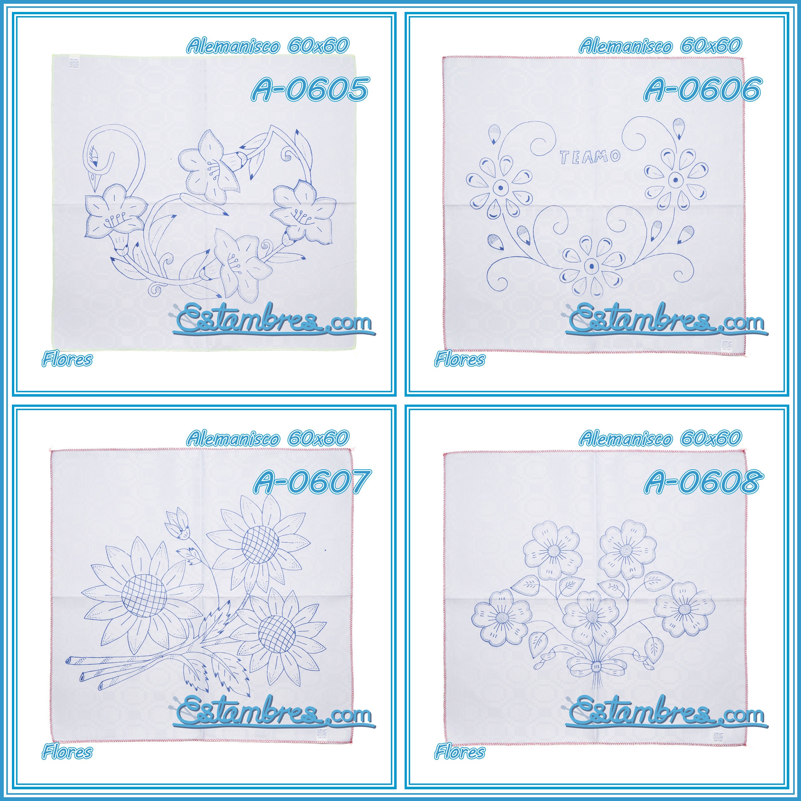 FLORES - Alemanisco [60x60cm]