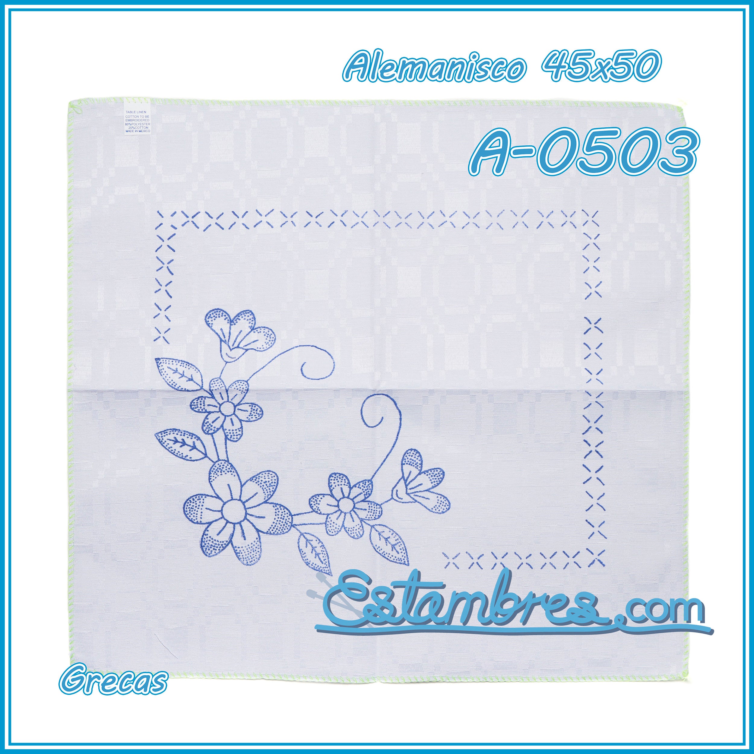 GRECAS - Alemanisco [45x50cm]