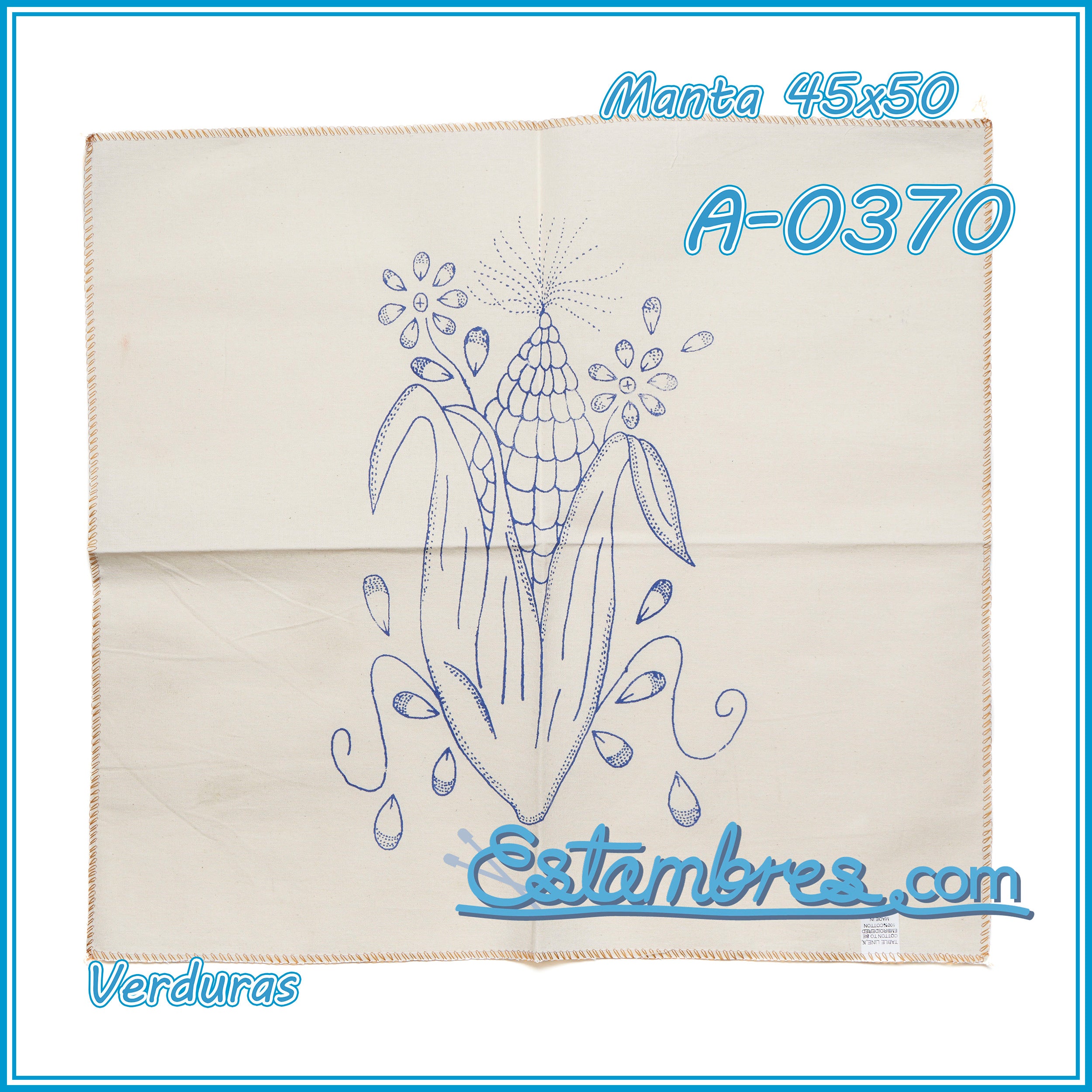 VERDURAS - Manta [45x50cm]