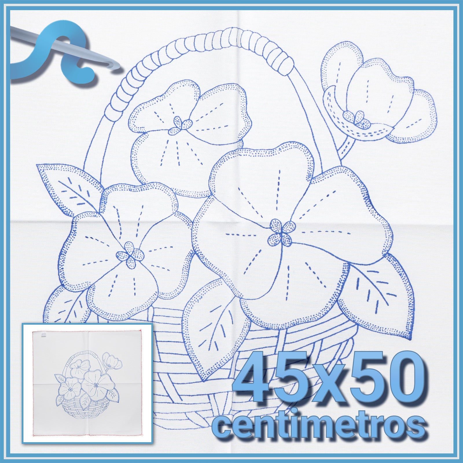CANASTAS de FLORES - Diamante [45x50cm]