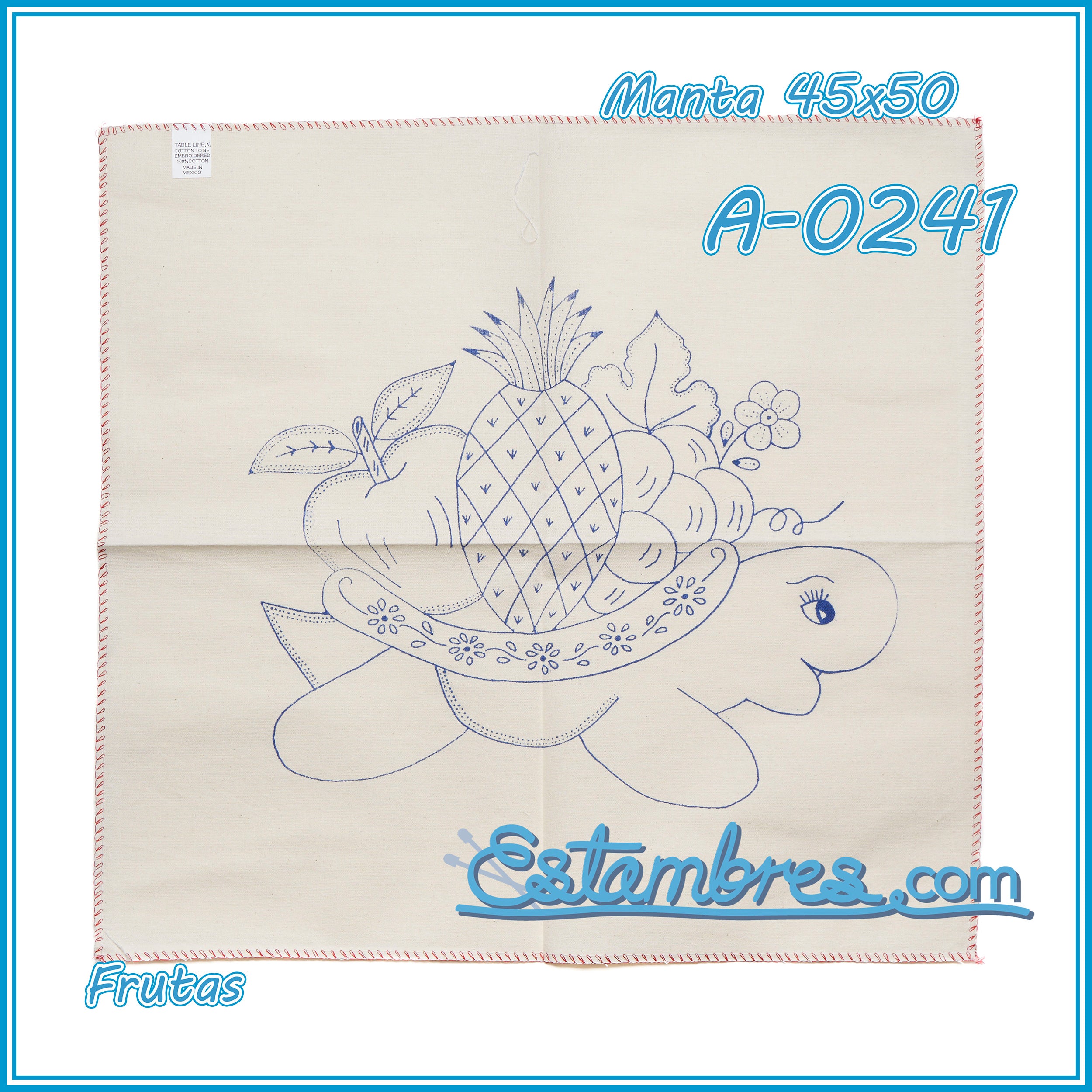 FRUTAS - Manta [45x50cm]