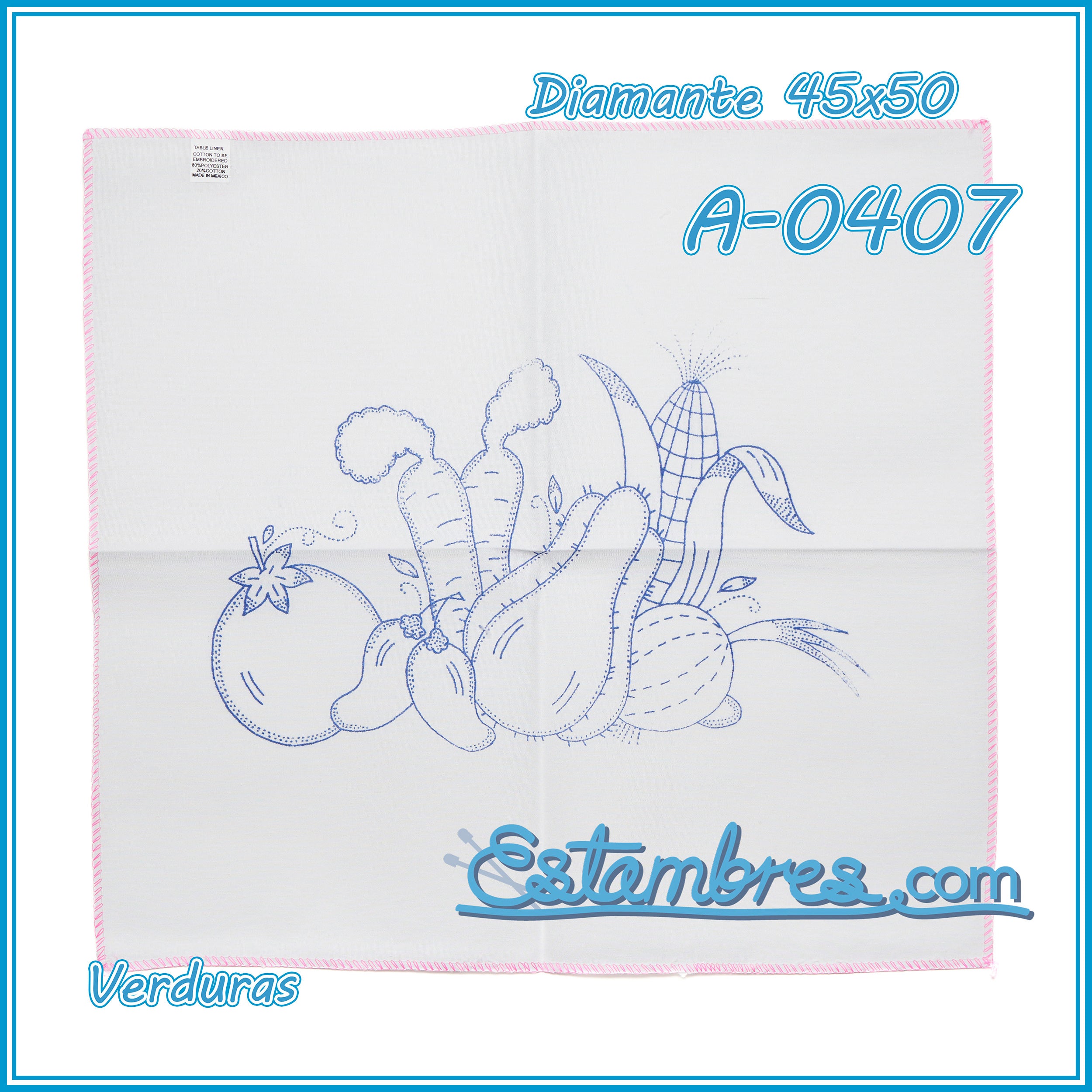 VERDURAS - Diamante [45x50cm]