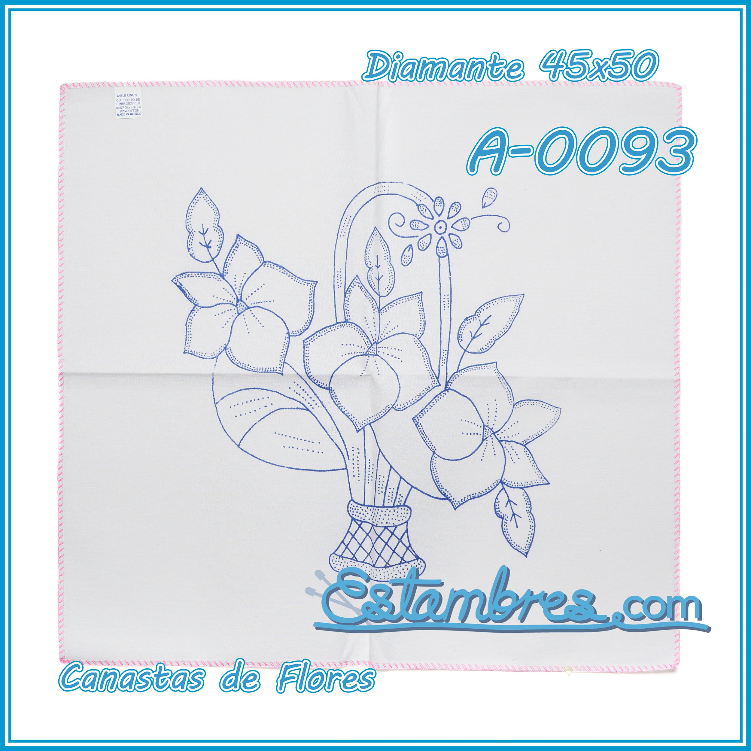 CANASTAS de FLORES - Diamante [45x50cm]
