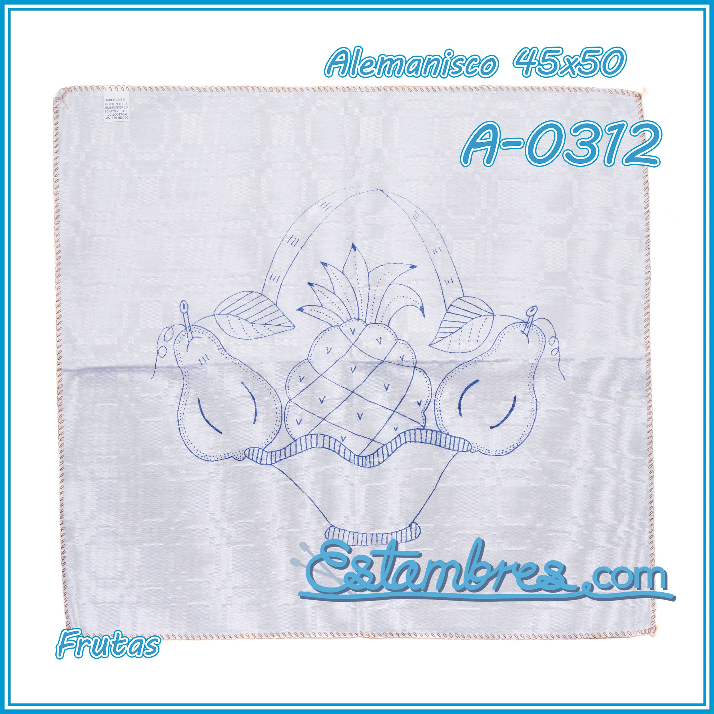 FRUTAS - Alemanisco [45x50cm]