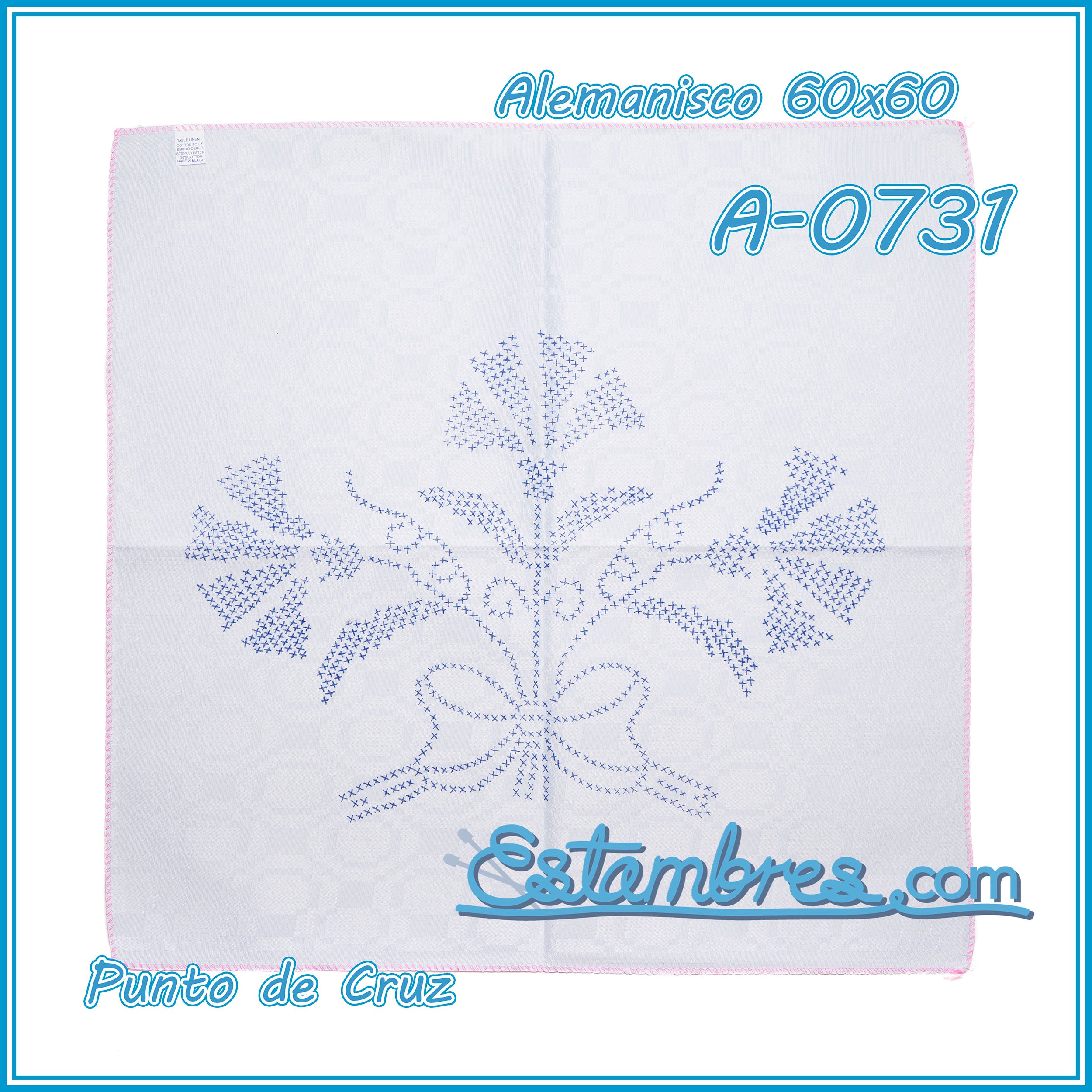 PUNTO de CRUZ - Alemanisco [60x60cm]