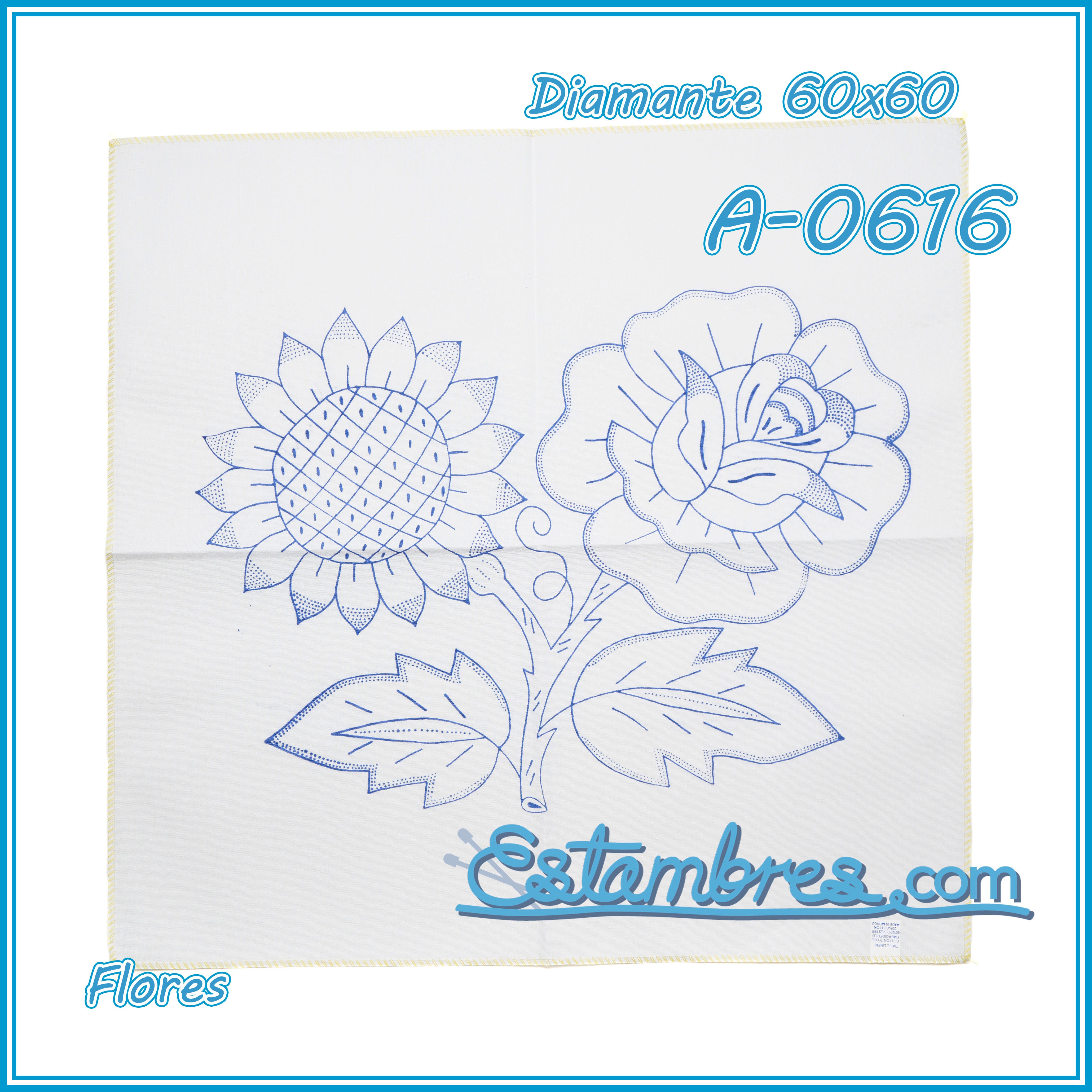 FLORES - Diamante [60x60cm]