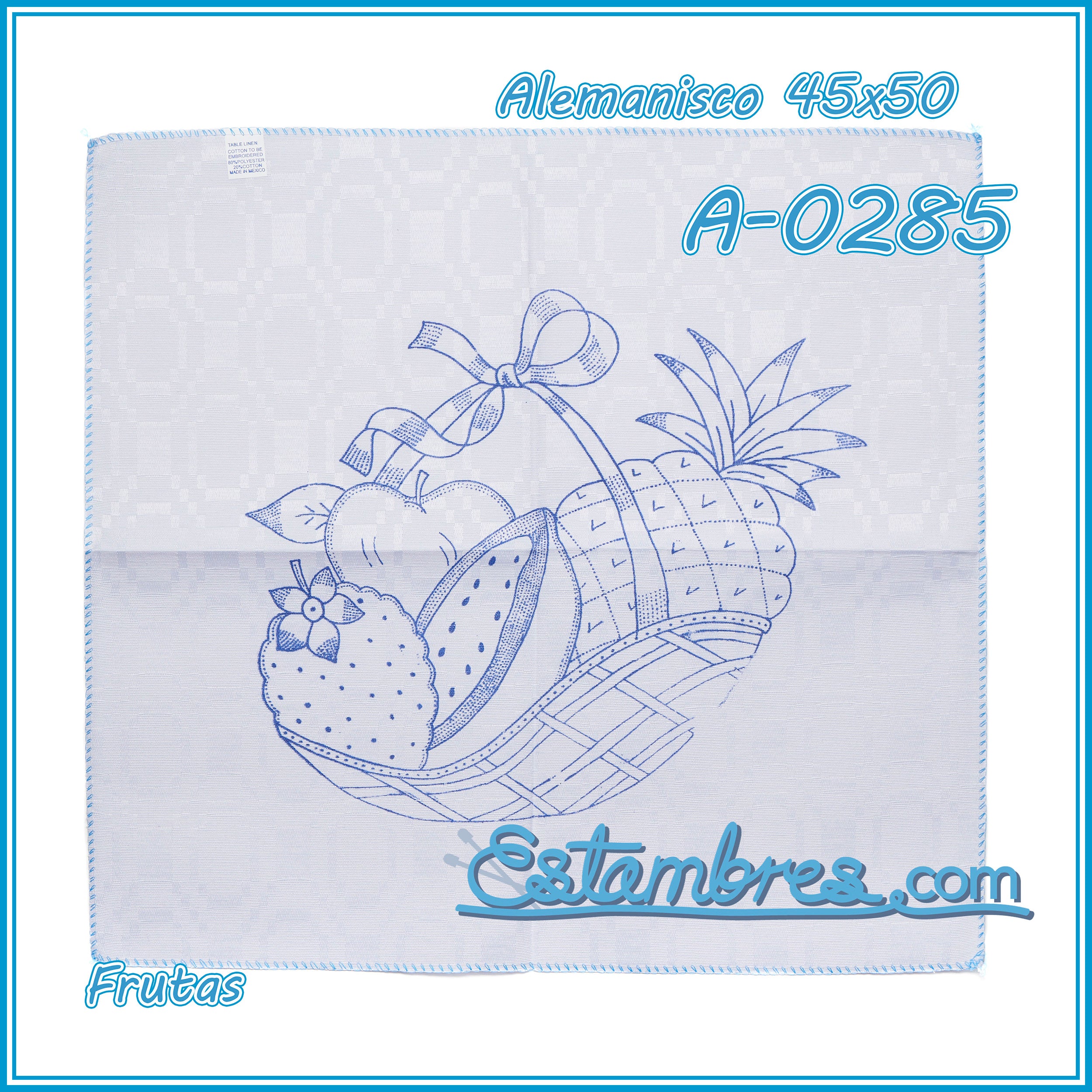 FRUTAS - Alemanisco [45x50cm]