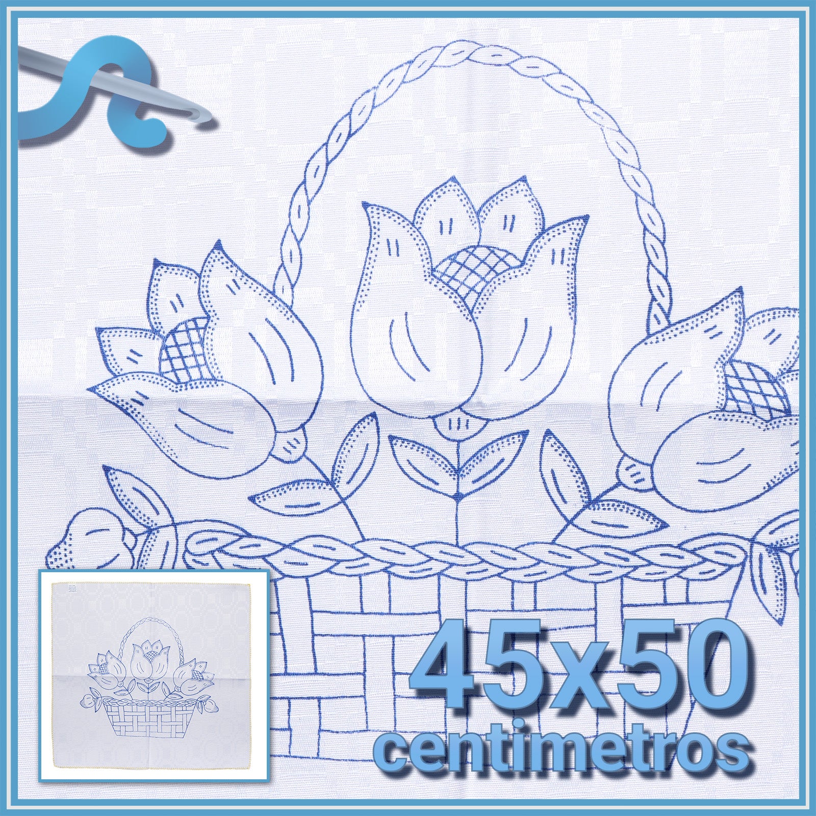 CANASTAS de FLORES - Alemanisco [45x50cm]