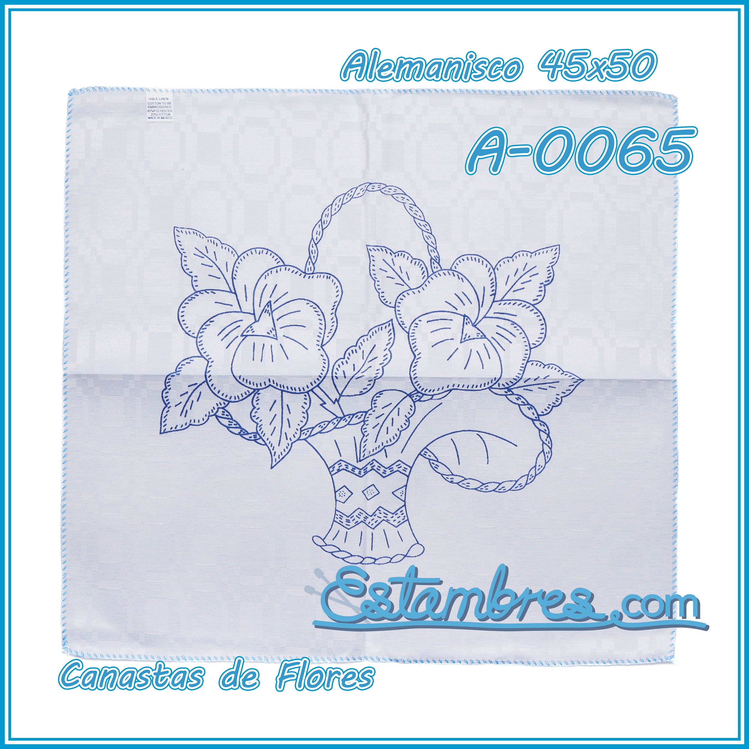CANASTAS de FLORES - Alemanisco [45x50cm]