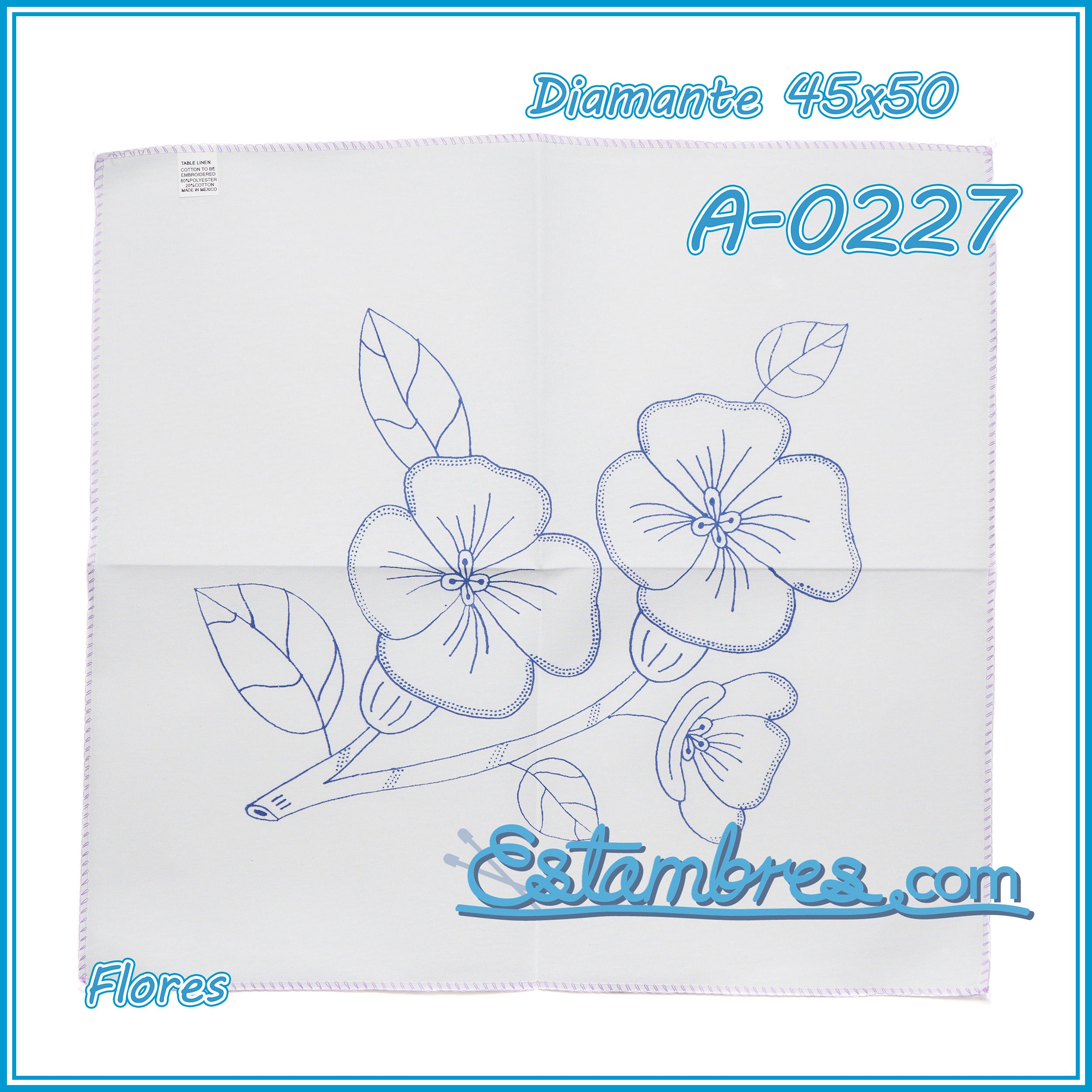 FLORES - Diamante [45x50cm]