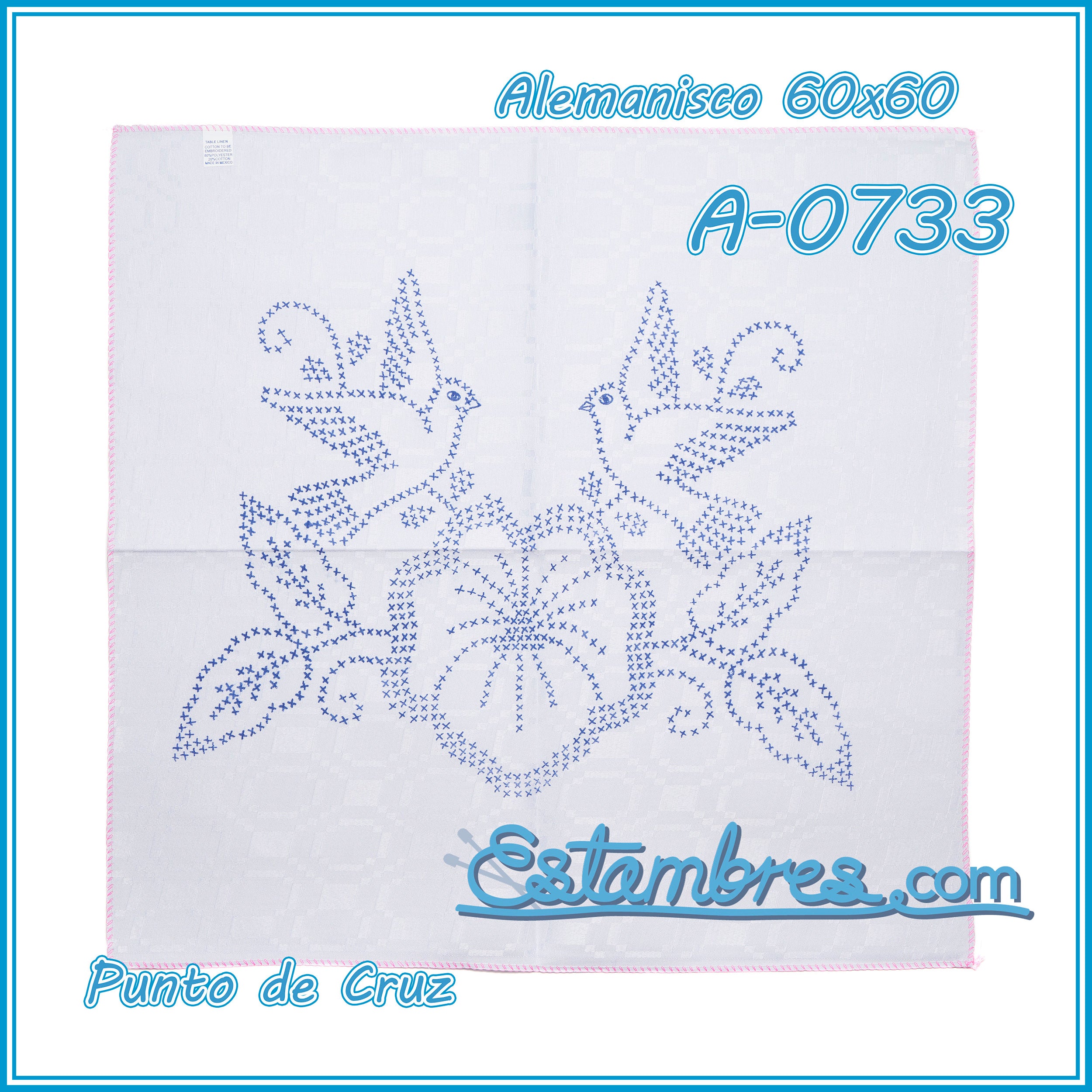 PUNTO de CRUZ - Alemanisco [60x60cm]