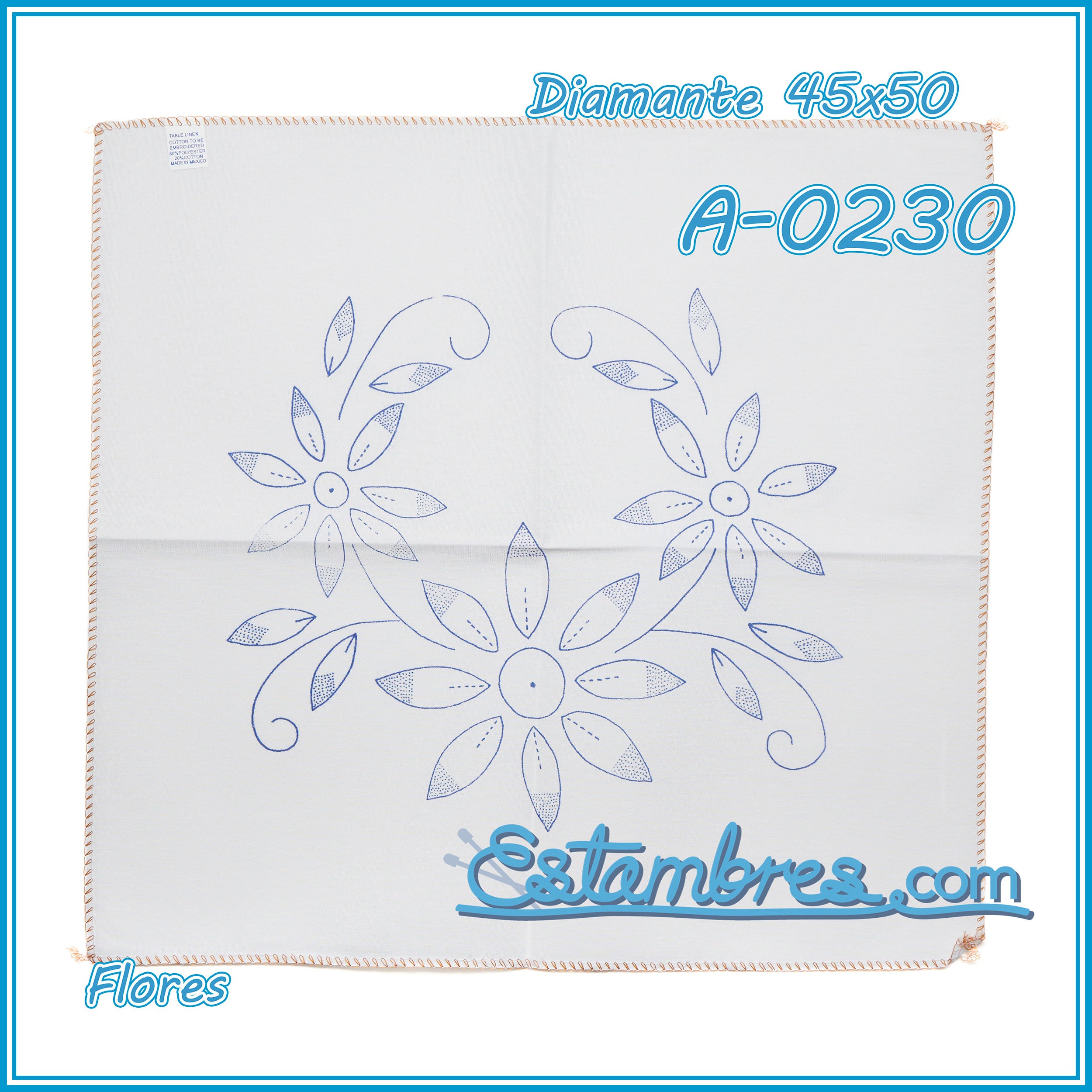 FLORES - Diamante [45x50cm]