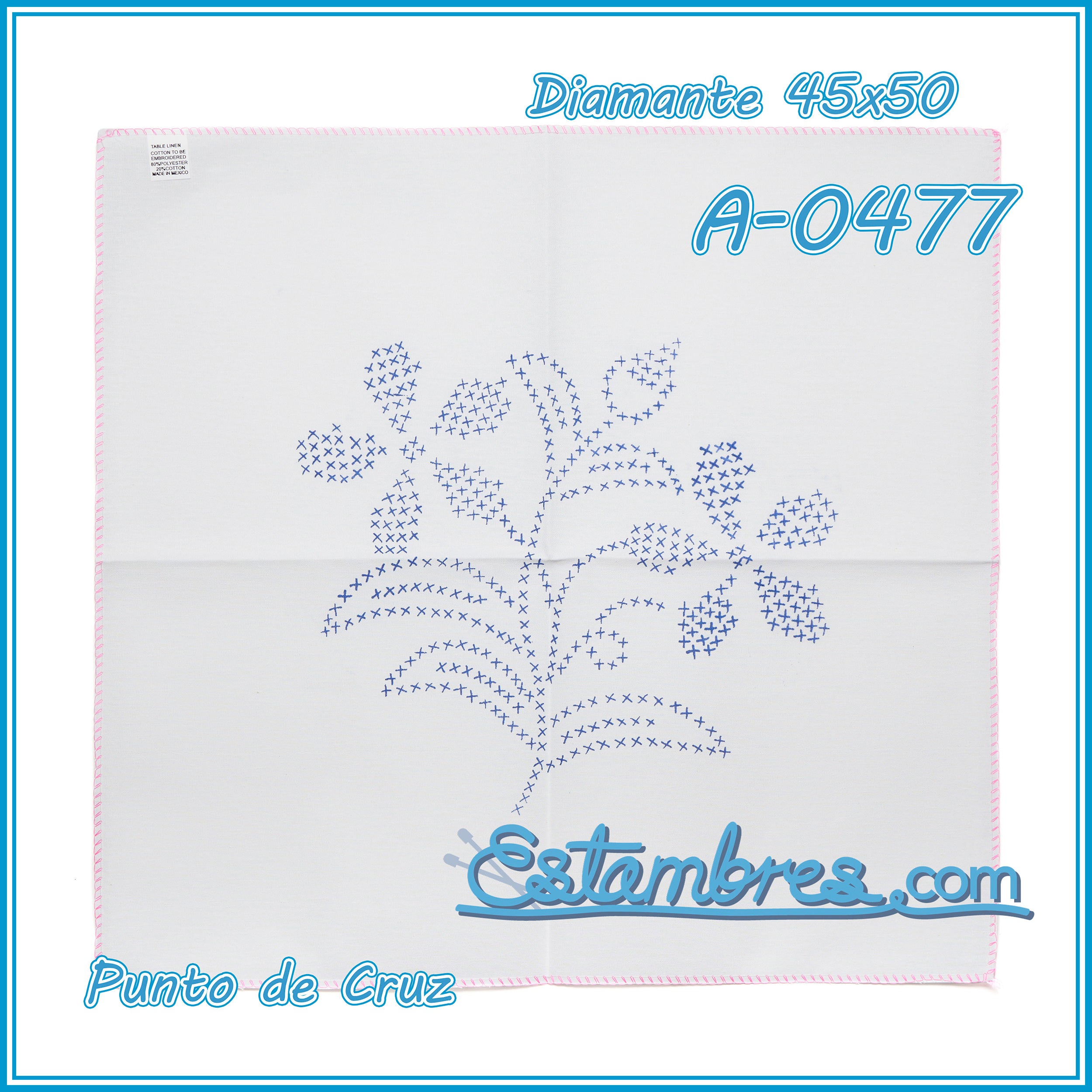PUNTO de CRUZ - Diamante [45x50cm]