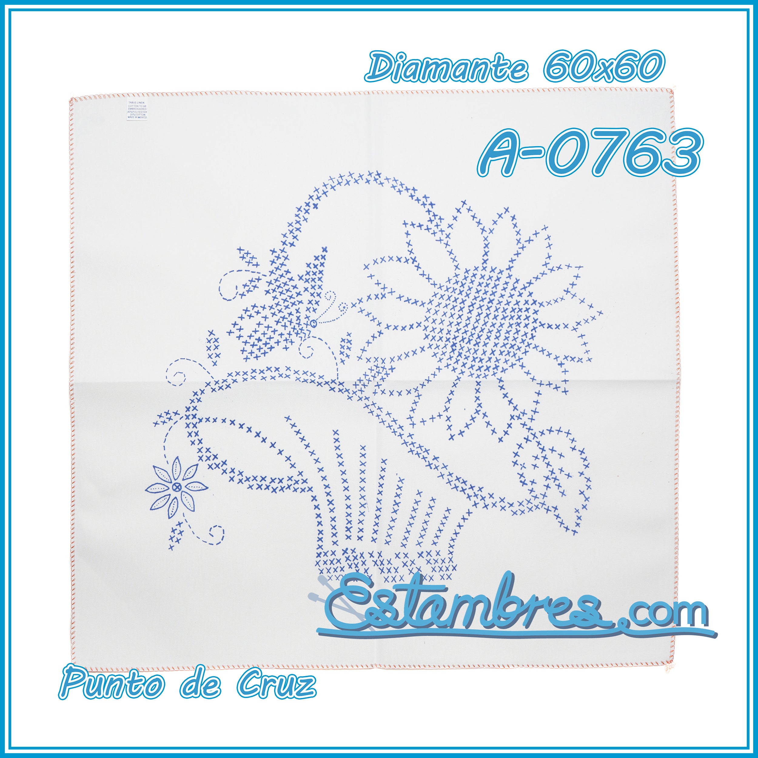 PUNTO de CRUZ - Diamante [60x60cm]