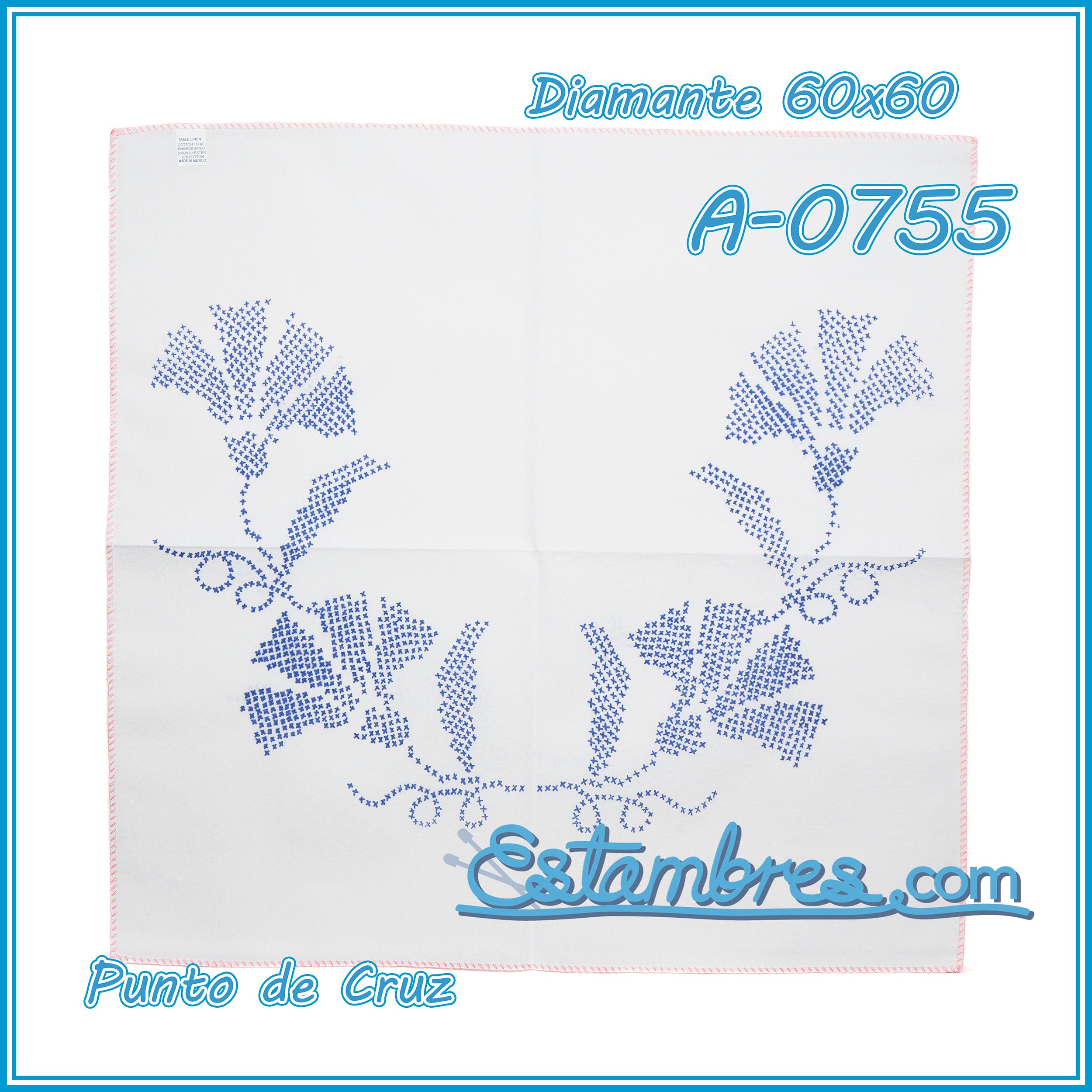 PUNTO de CRUZ - Diamante [60x60cm]