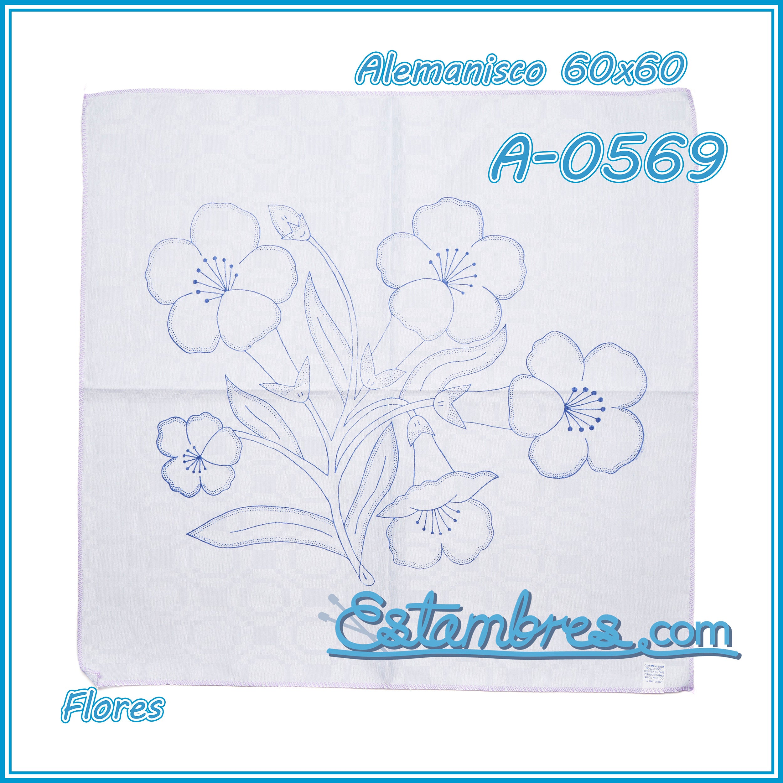 FLORES - Alemanisco [60x60cm]