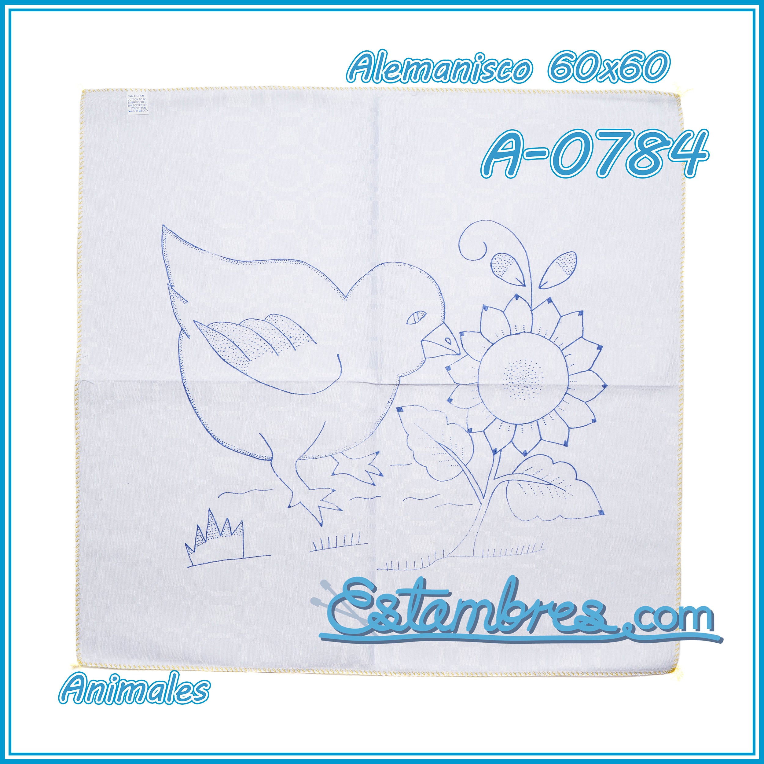 ANIMALES - Alemanisco [60x60cm]