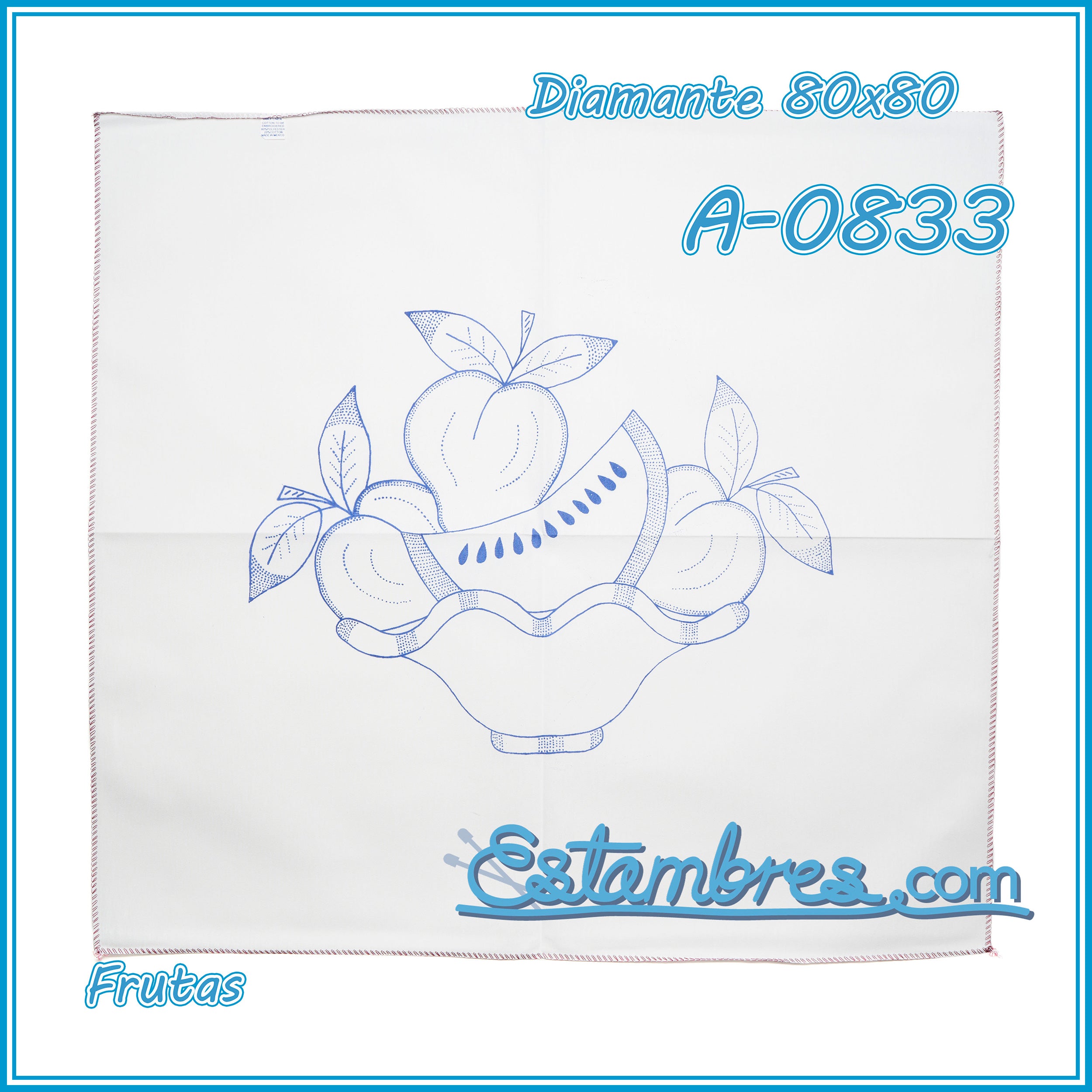 FRUTAS - Diamante [80x80cm]