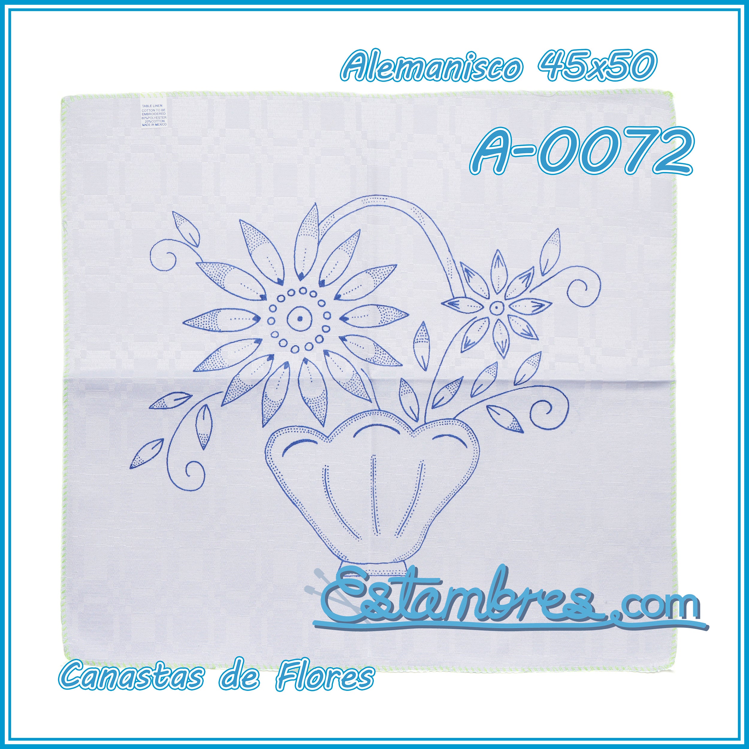 CANASTAS de FLORES - Alemanisco [45x50cm]