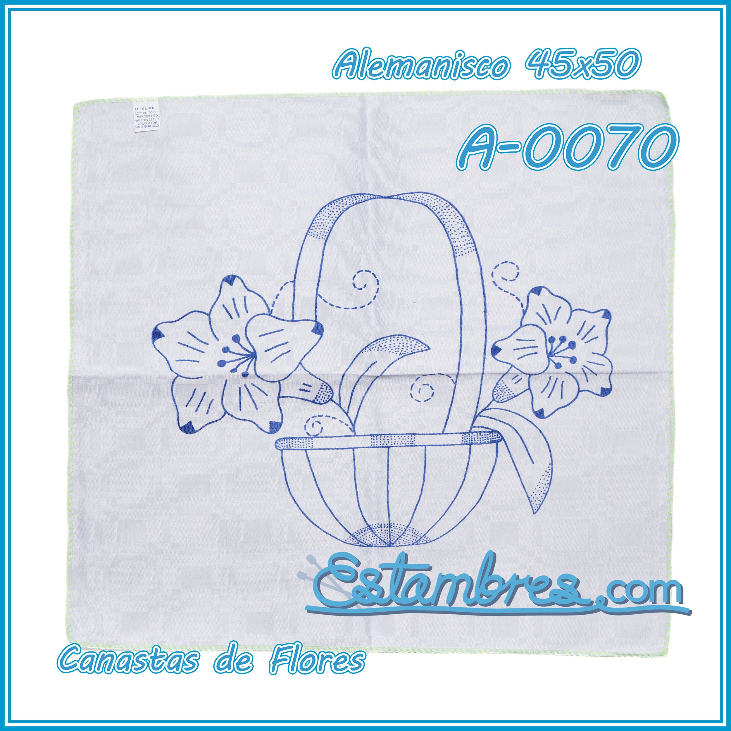 CANASTAS de FLORES - Alemanisco [45x50cm]