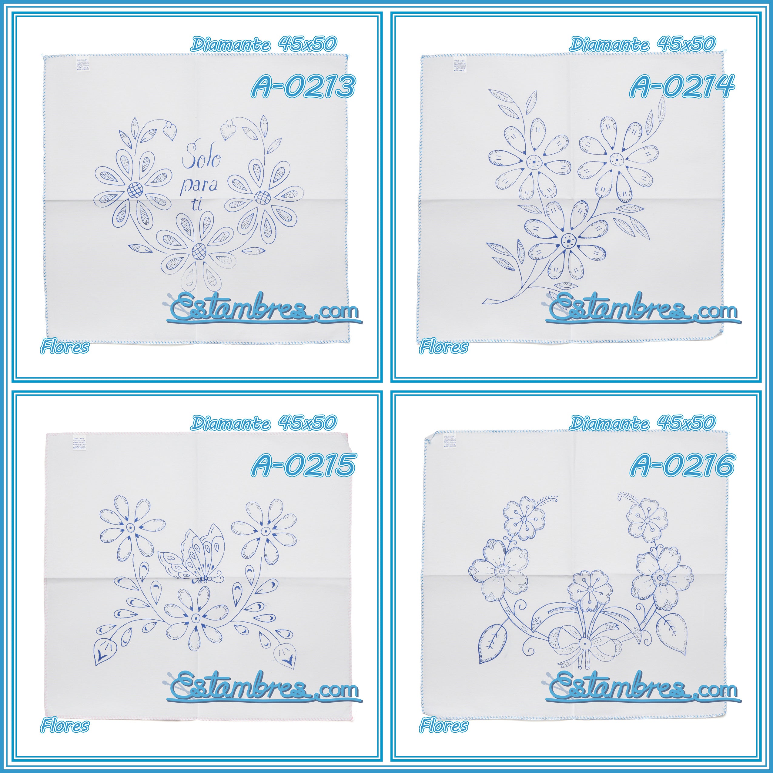 FLORES - Diamante [45x50cm]