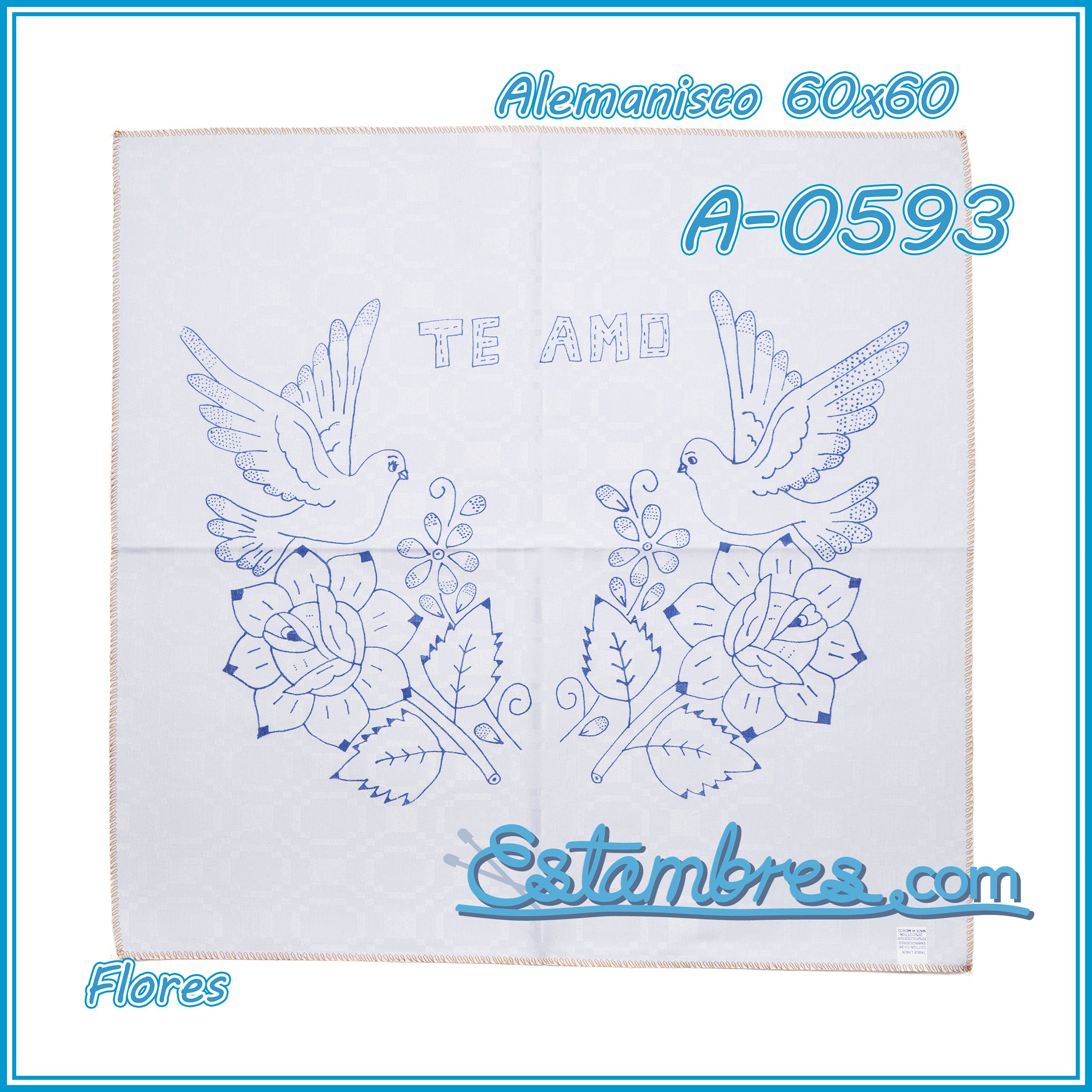 FLORES - Alemanisco [60x60cm]