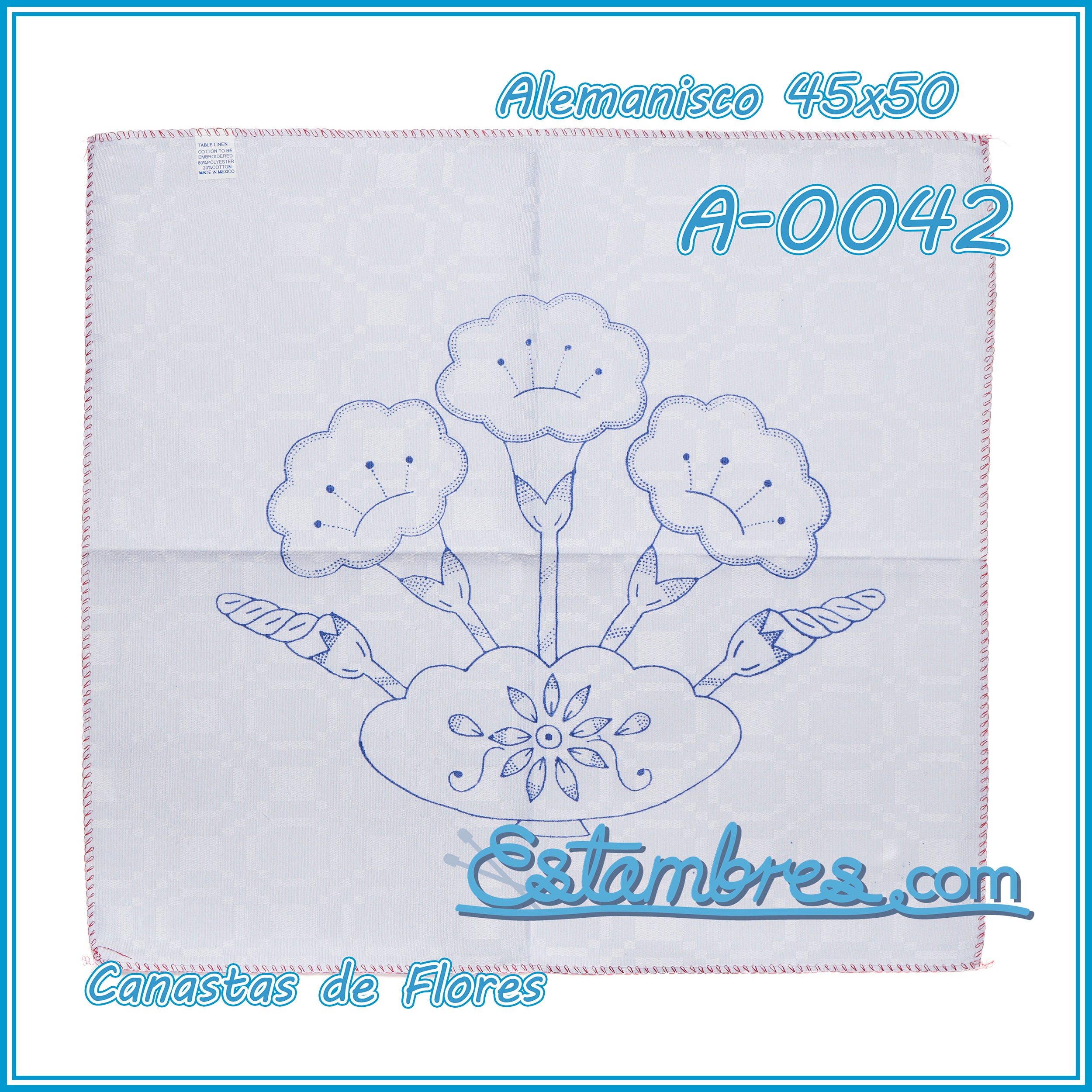 CANASTAS de FLORES - Alemanisco [45x50cm]