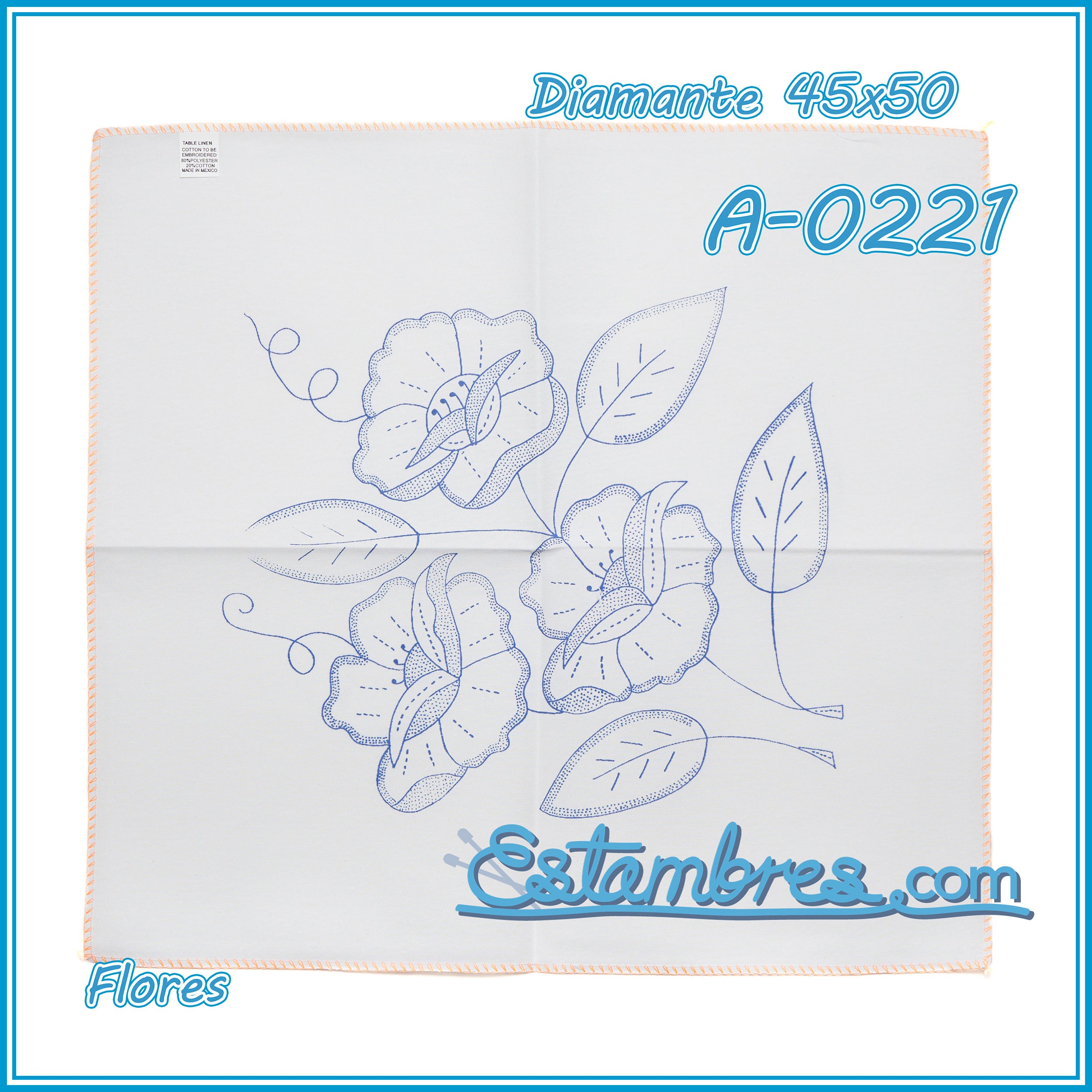 FLORES - Diamante [45x50cm]