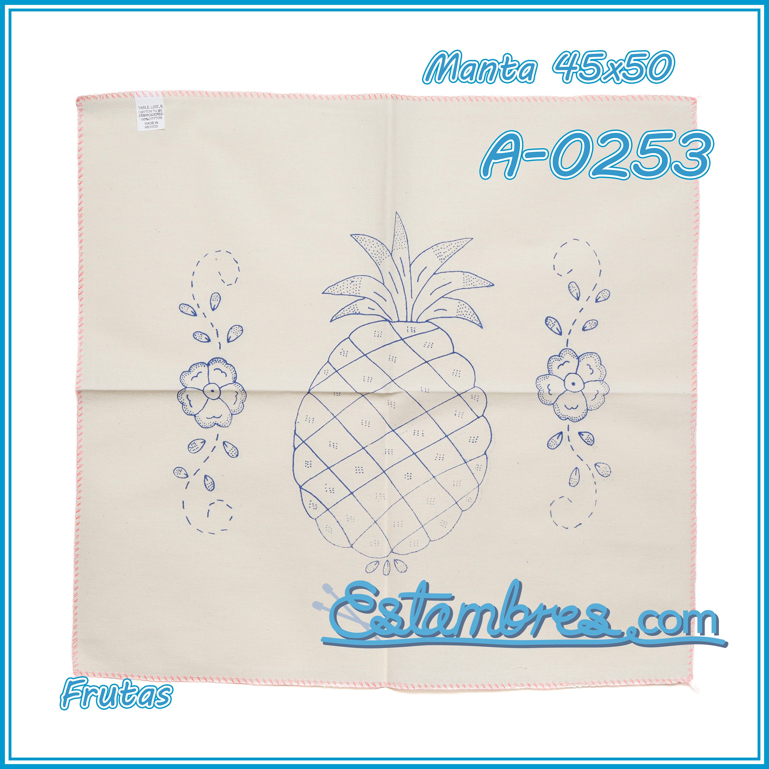FRUTAS - Manta [45x50cm]