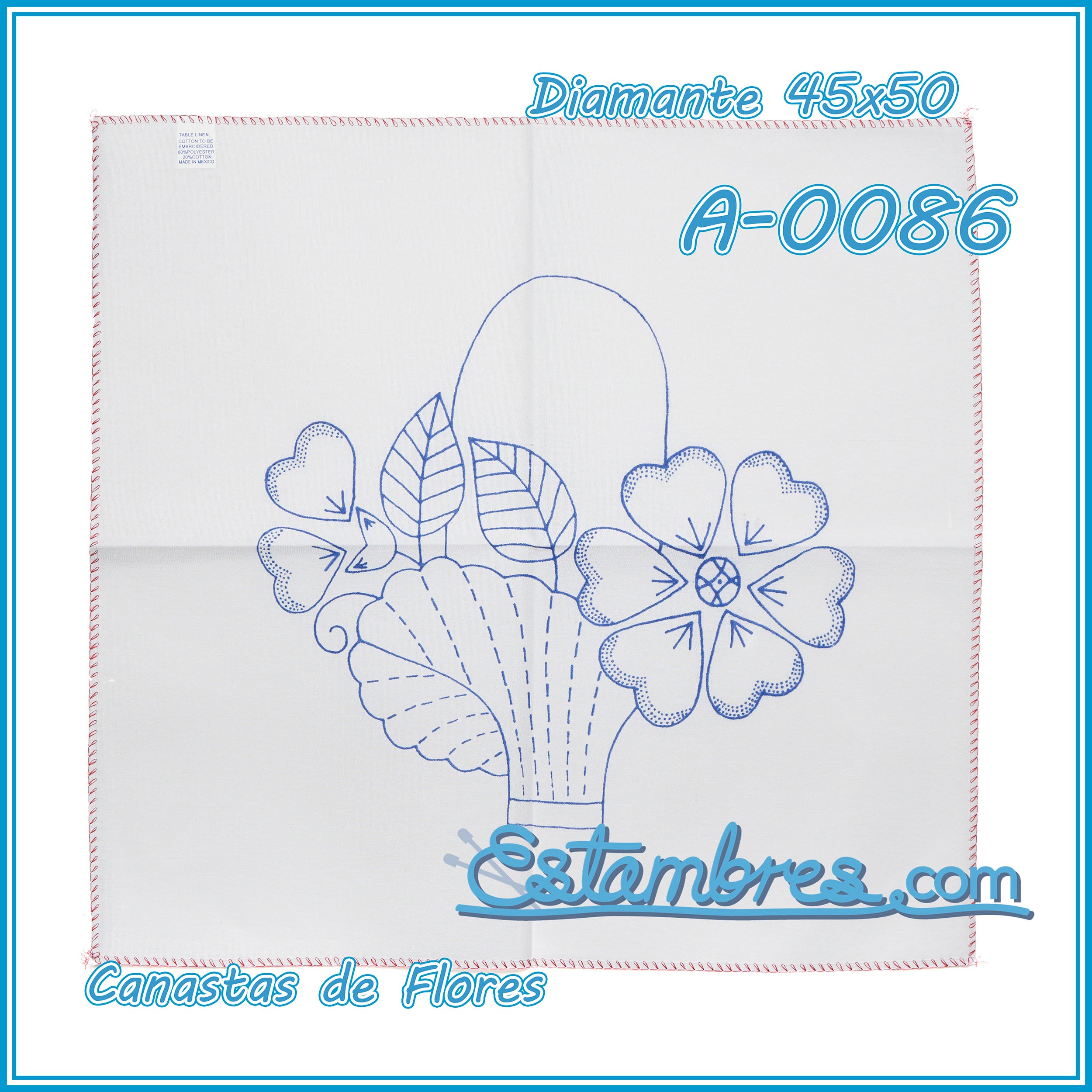 CANASTAS de FLORES - Diamante [45x50cm]