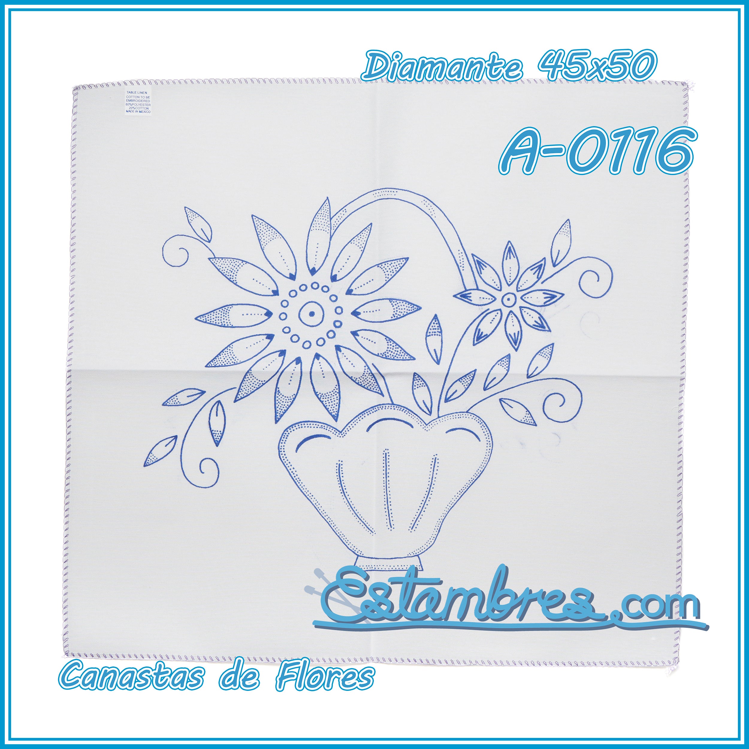 CANASTAS de FLORES - Diamante [45x50cm]
