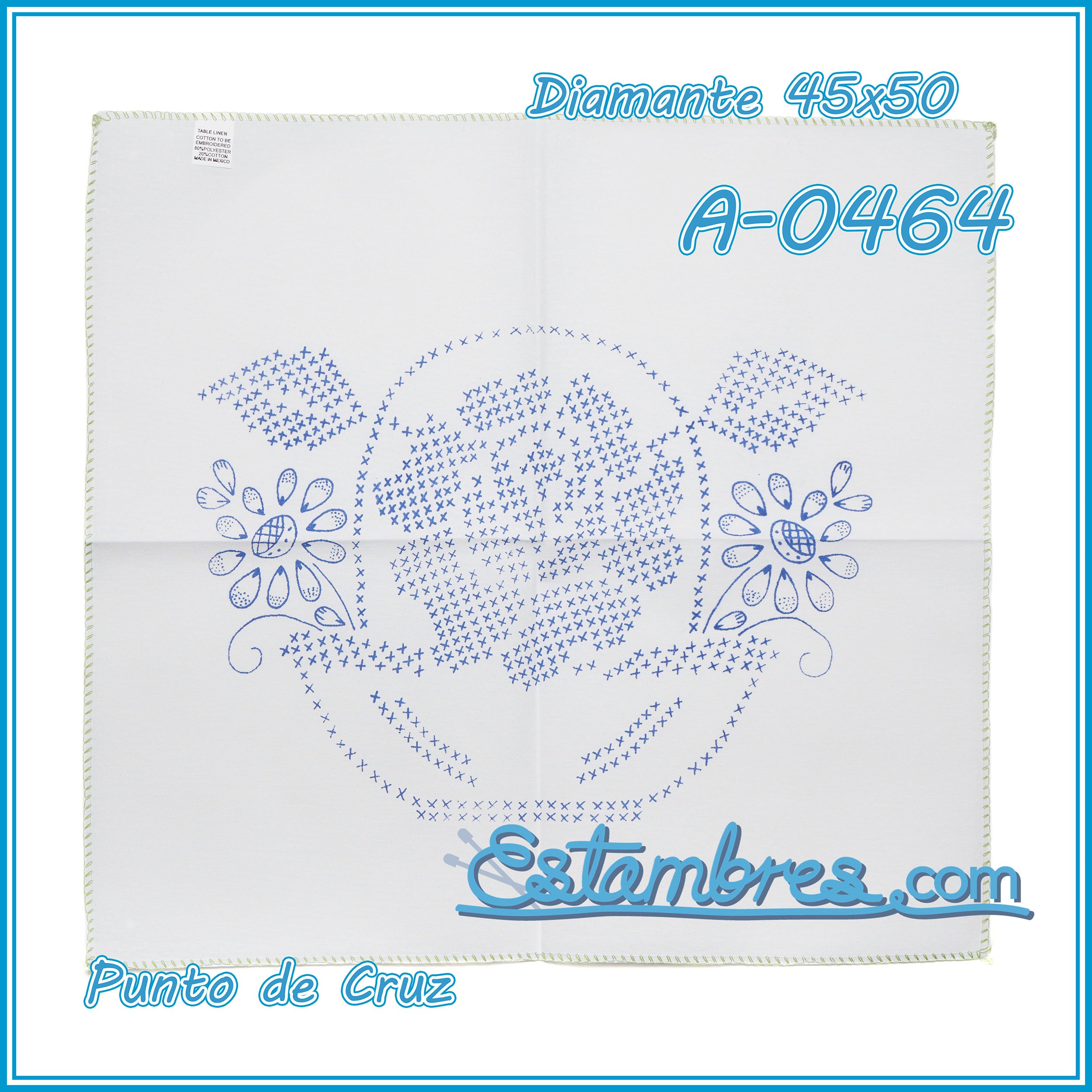 PUNTO de CRUZ - Diamante [45x50cm]