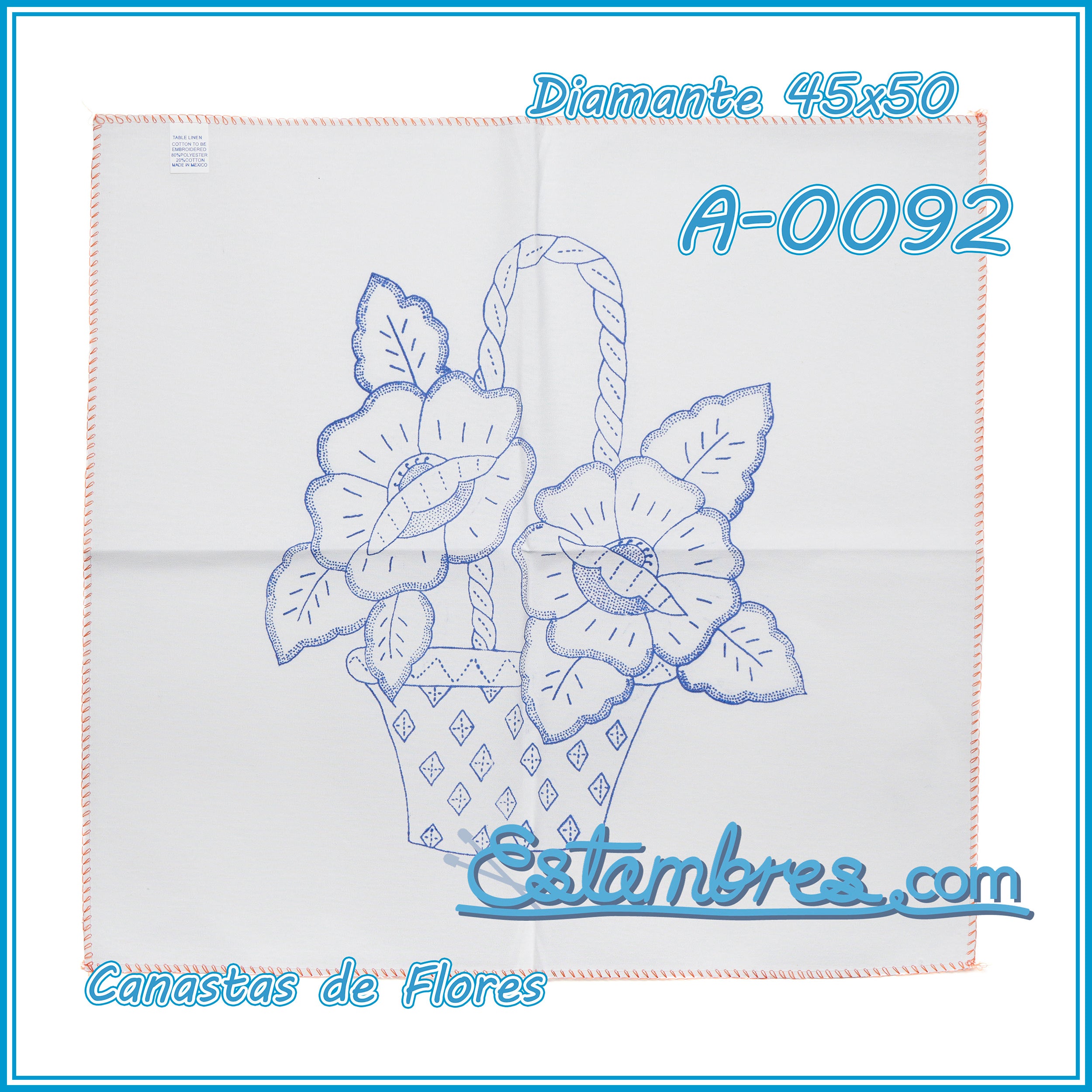 CANASTAS de FLORES - Diamante [45x50cm]