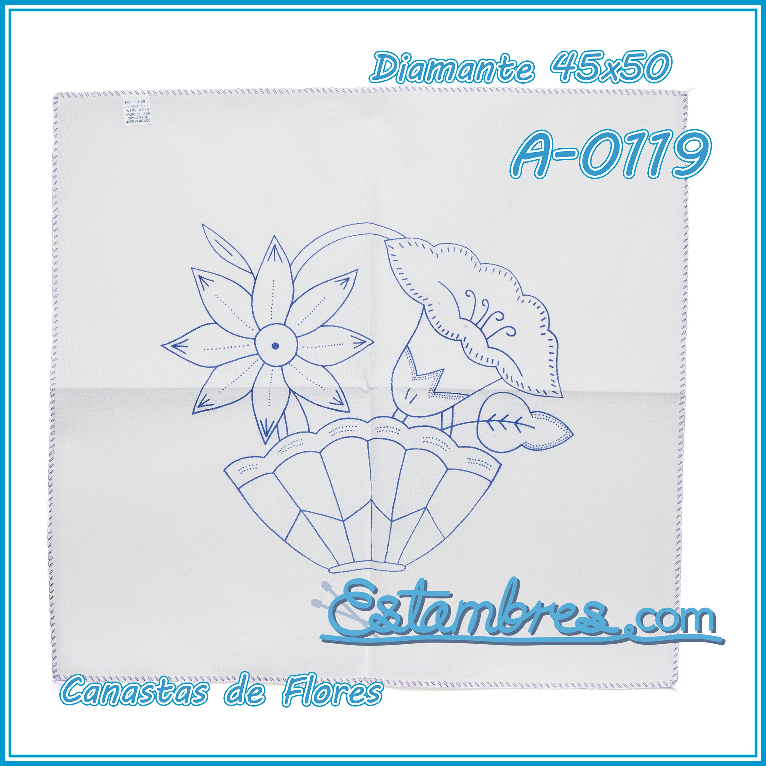 CANASTAS de FLORES - Diamante [45x50cm]