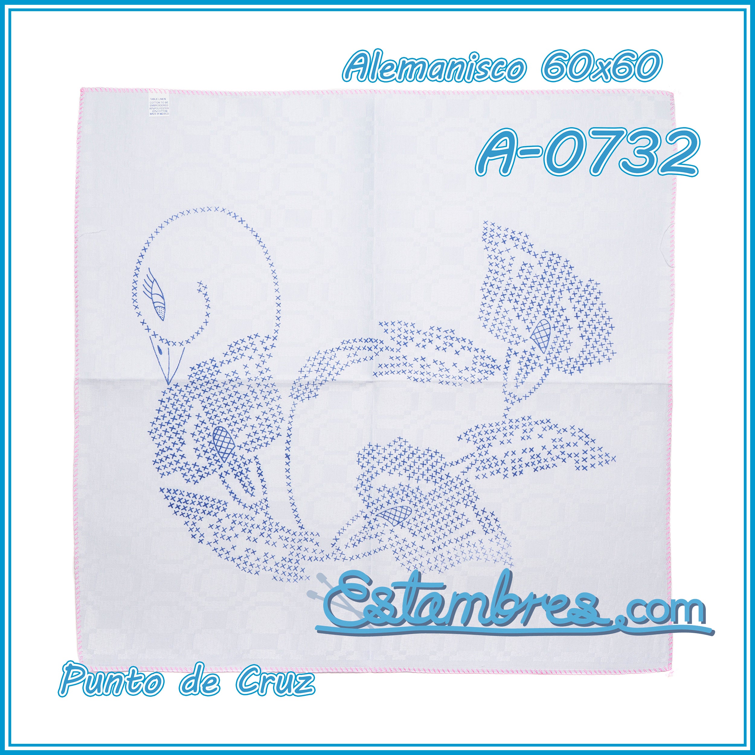 PUNTO de CRUZ - Alemanisco [60x60cm]
