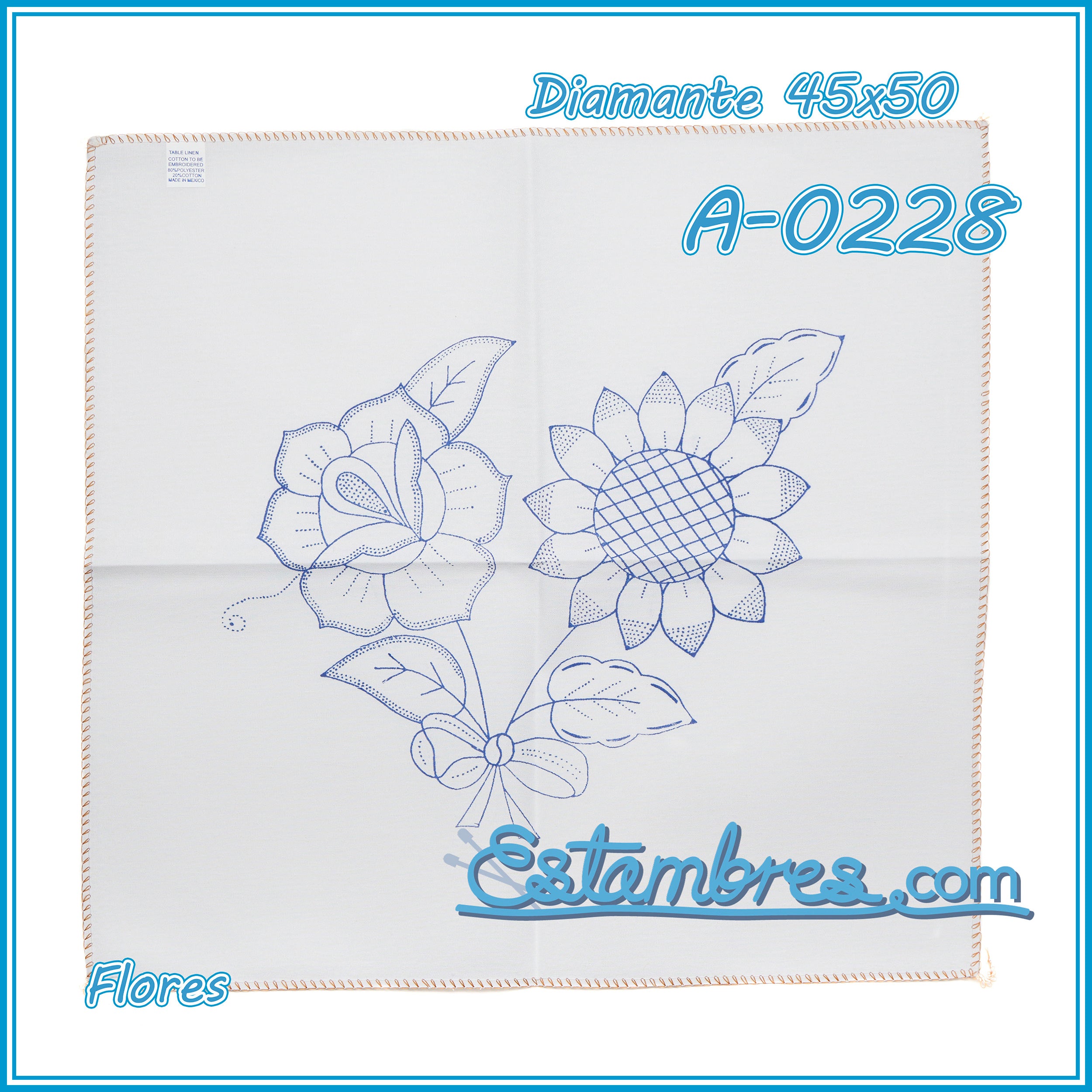 FLORES - Diamante [45x50cm]